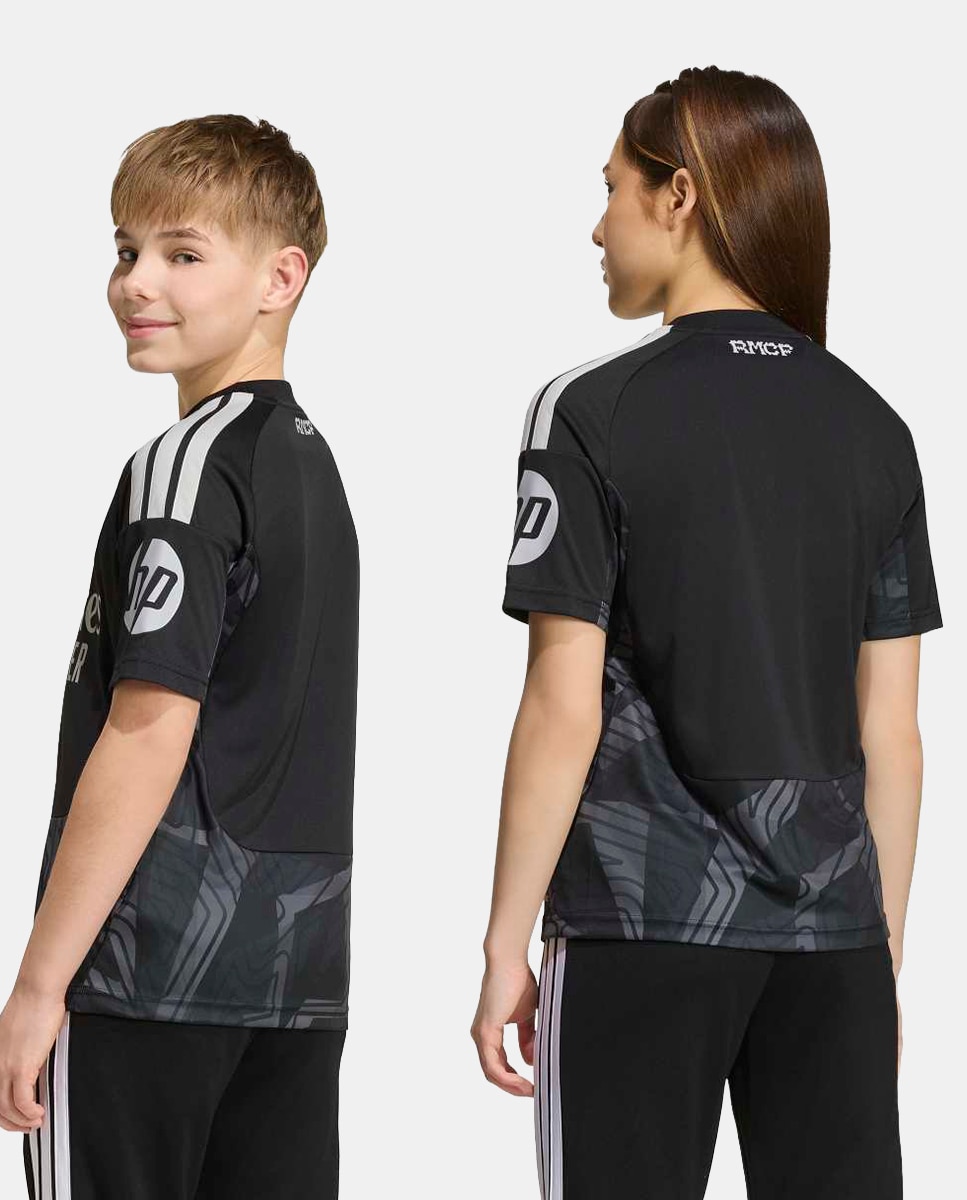 T-shirt de Guarda-Redes de Criança 1.º Equipamento Real Madrid CF 2026/2027 Preto-2