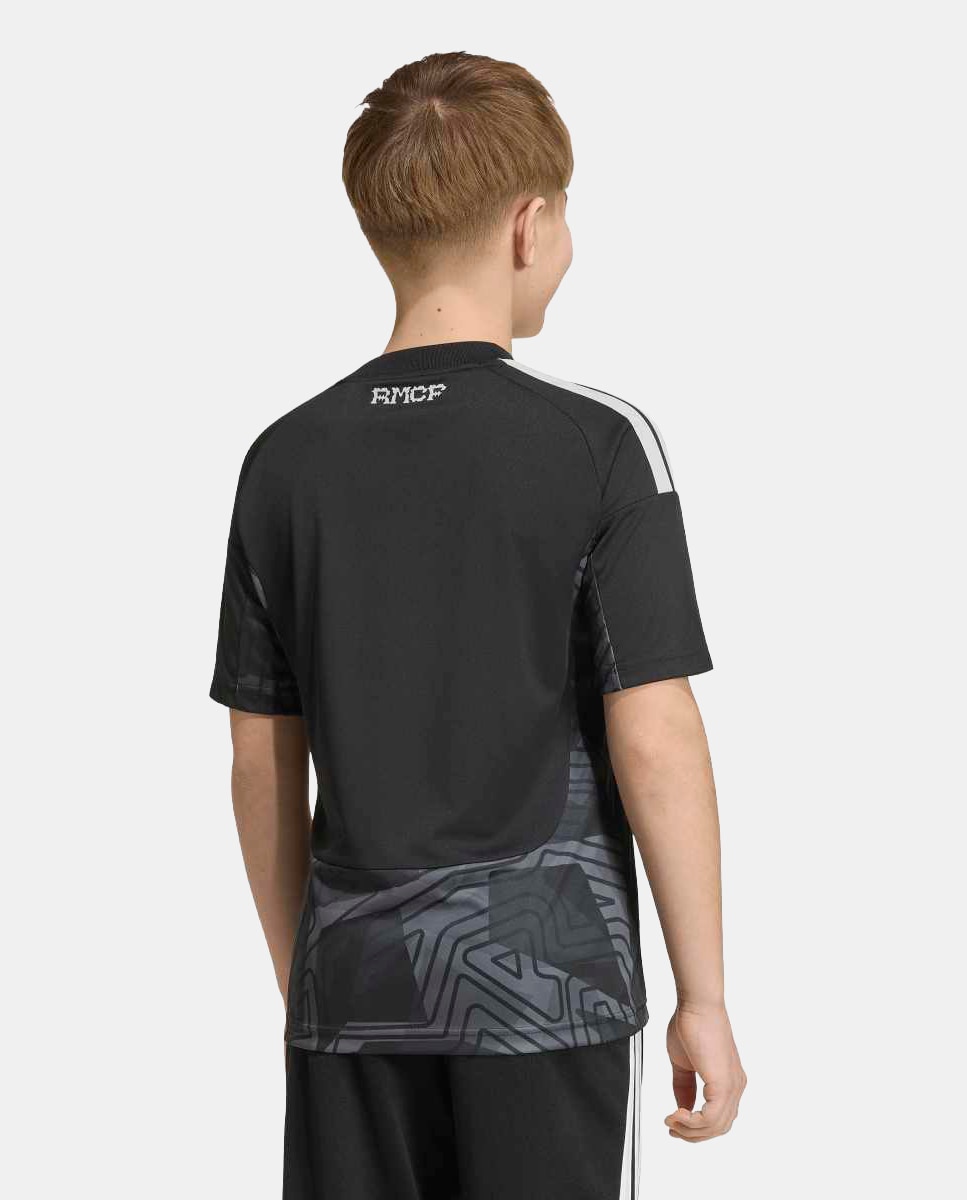 T-shirt de Guarda-Redes de Criança 1.º Equipamento Real Madrid CF 2026/2027 Preto-5