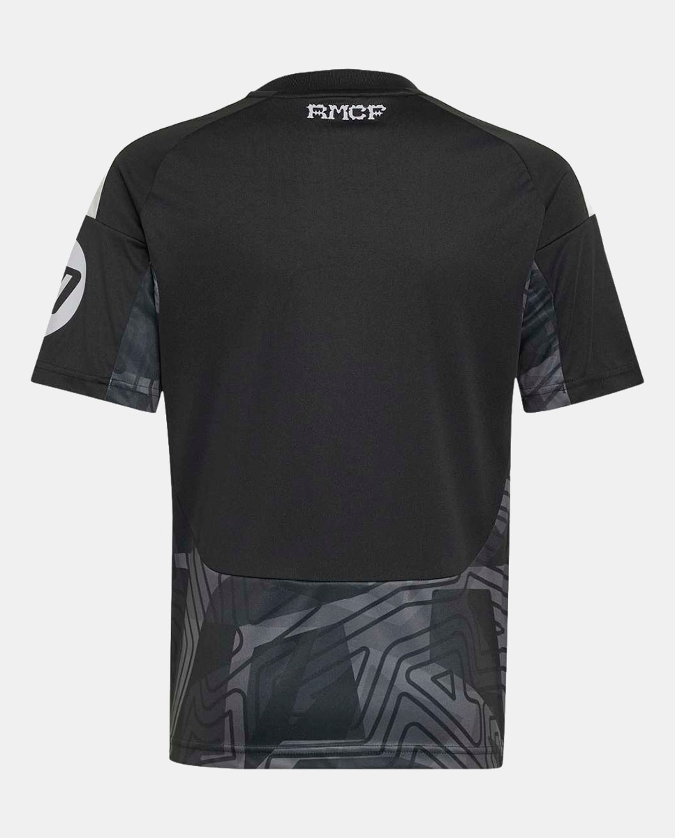 T-shirt de Guarda-Redes de Criança 1.º Equipamento Real Madrid CF 2026/2027 Preto-8