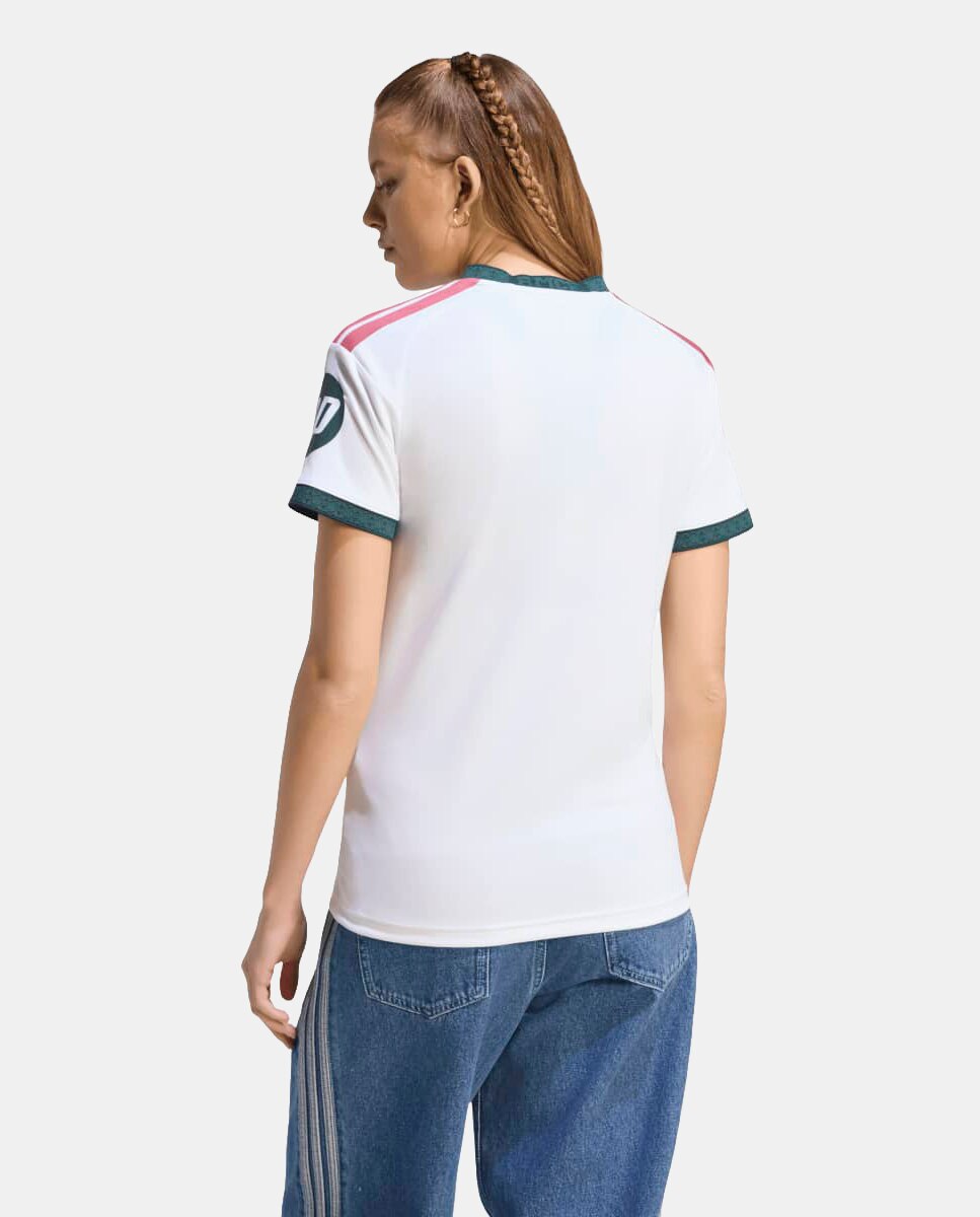 T-shirt de Mulher 1.º Equipamento Real Madrid CF 2026-2027 Branco-2