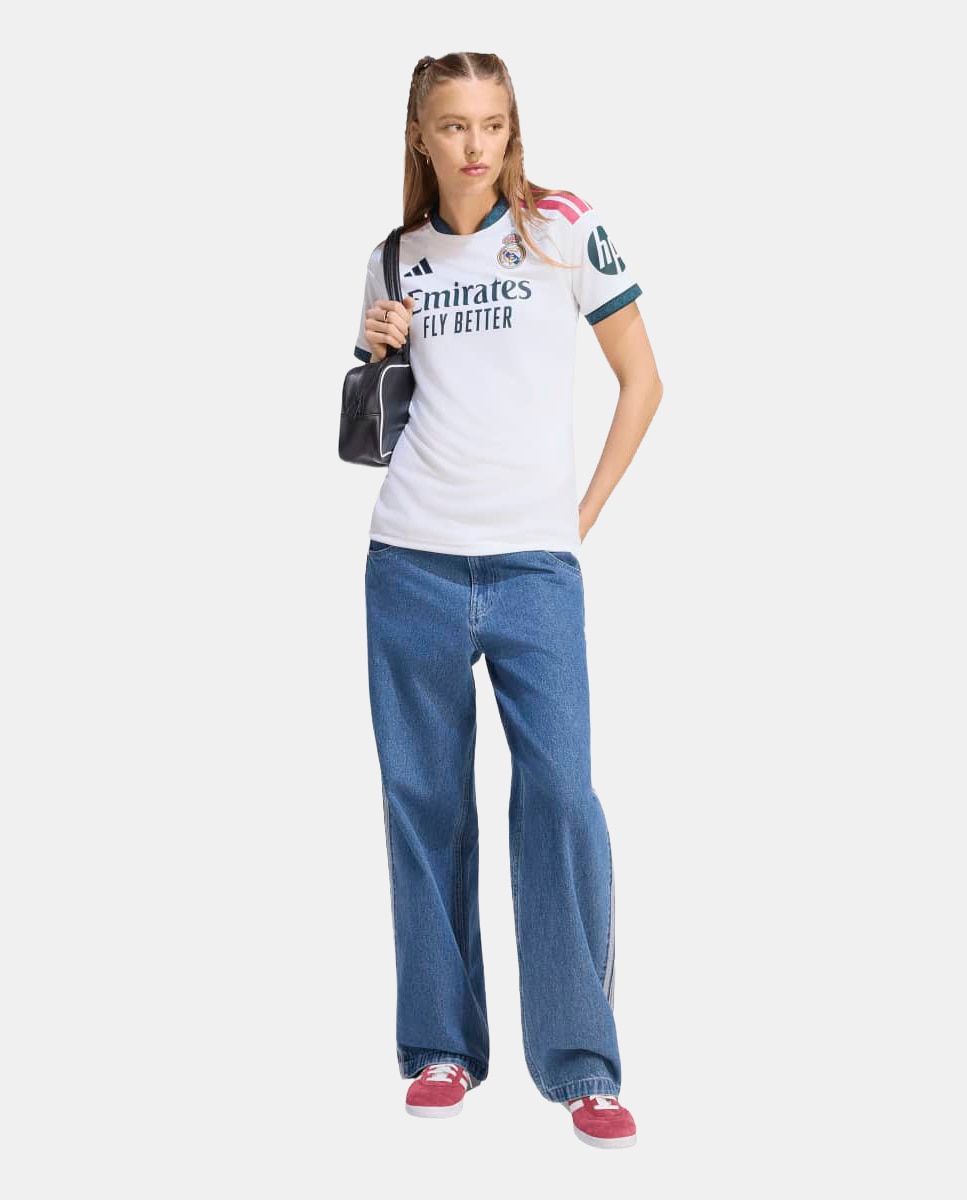 T-shirt de Mulher 1.º Equipamento Real Madrid CF 2026-2027 Branco-3