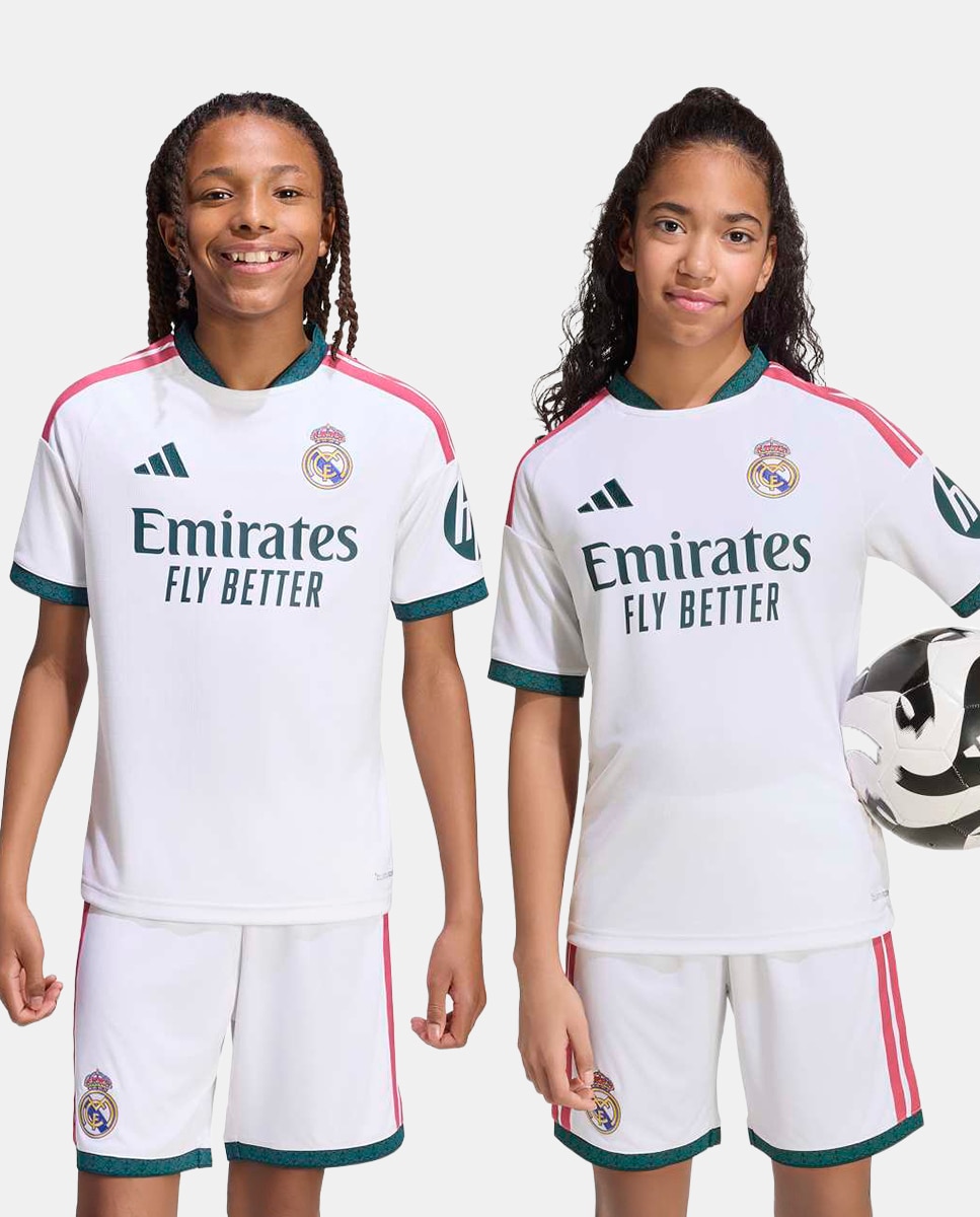 Imagem 0 de T-shirt de Criança 1.º Equipamento Real Madrid CF 2026-2027