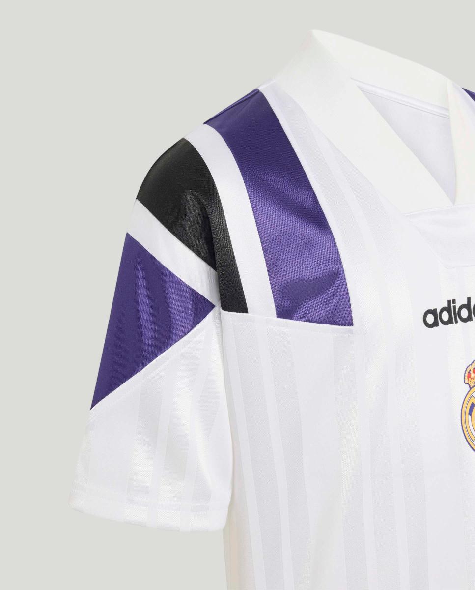 T-shirt de Criança Eqt Real Madrid Cf Branco-3