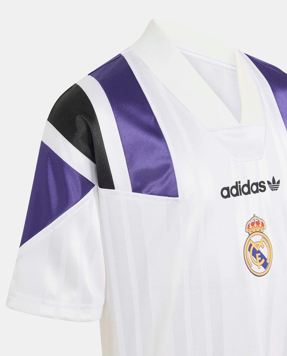 T-shirt de Criança Eqt Real Madrid Cf Branco-5