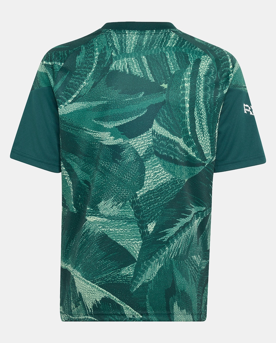 T-shirt de Menino Prematch Real Madrid 2026/2027 Verde-2