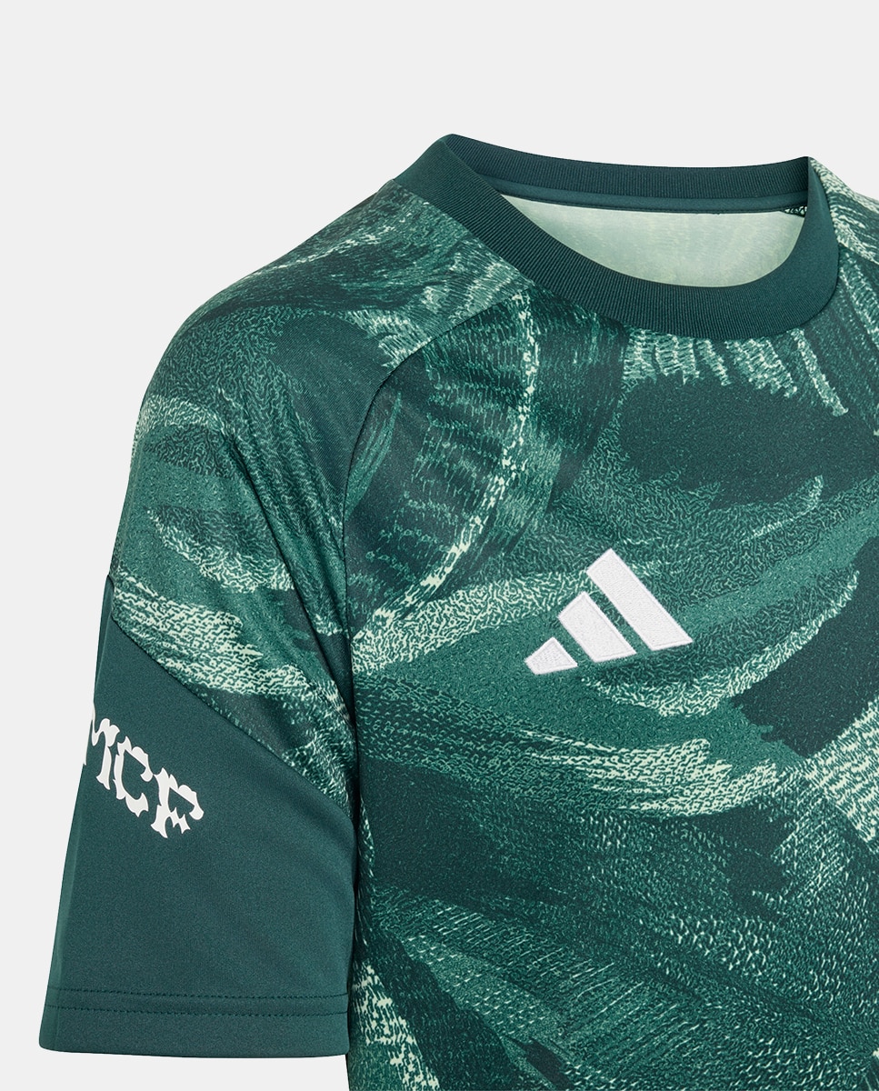 T-shirt de Menino Prematch Real Madrid 2026/2027 Verde-4