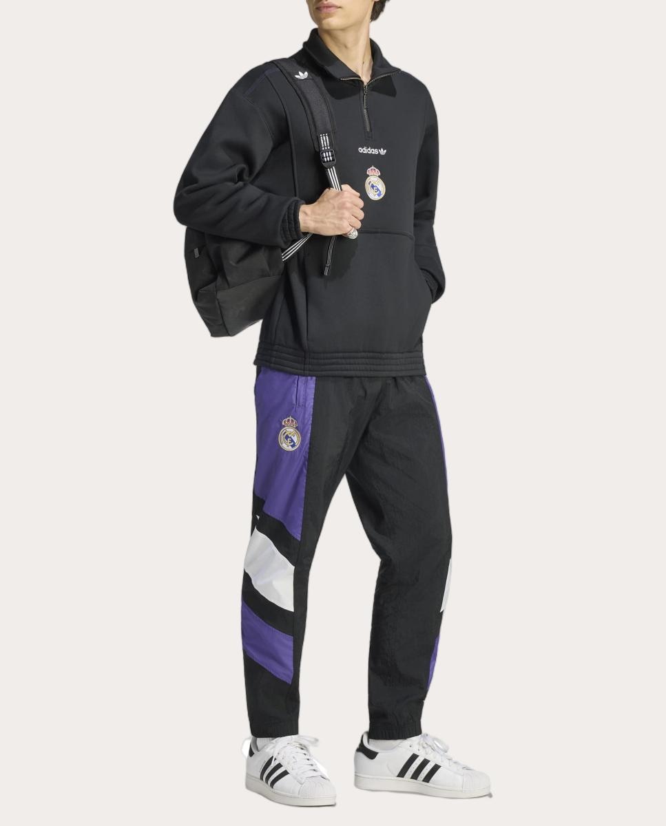Sweatshirt de Homem Eqt Real Madrid Cf Preto-3