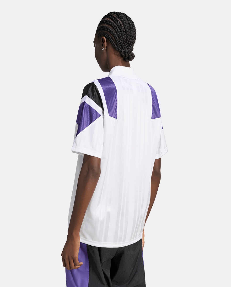 T-shirt de Homem Eqt Real Madrid Cf Branco-2