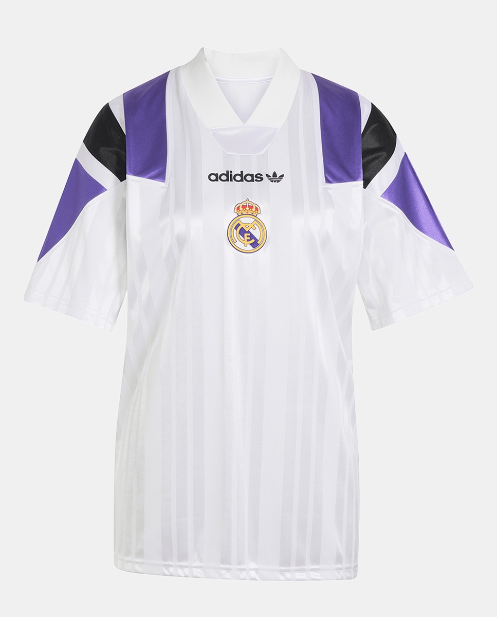 T-shirt de Homem Eqt Real Madrid Cf Branco-4