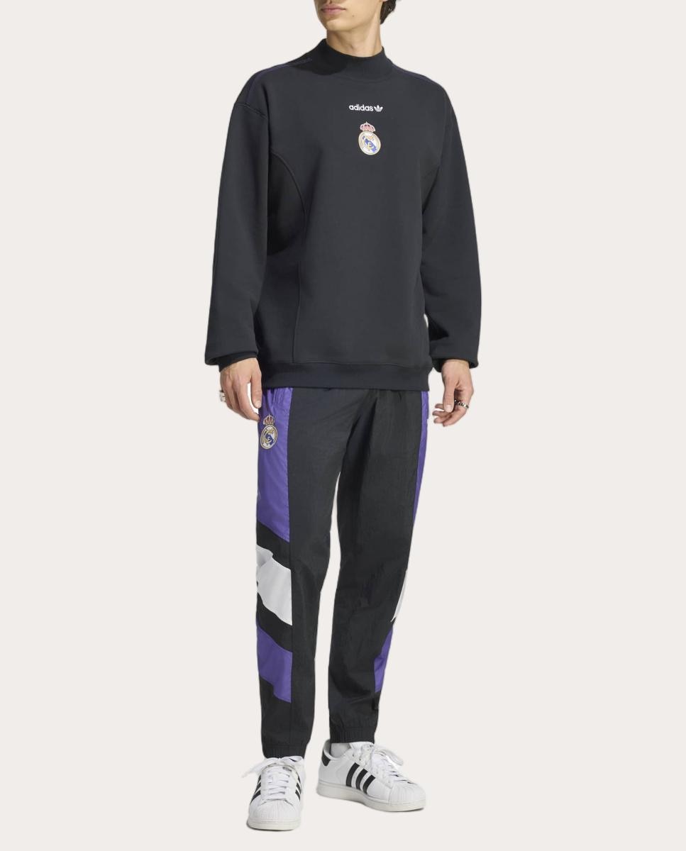 Sweatshirt de Homem Eqt Real Madrid Cf Preto-3