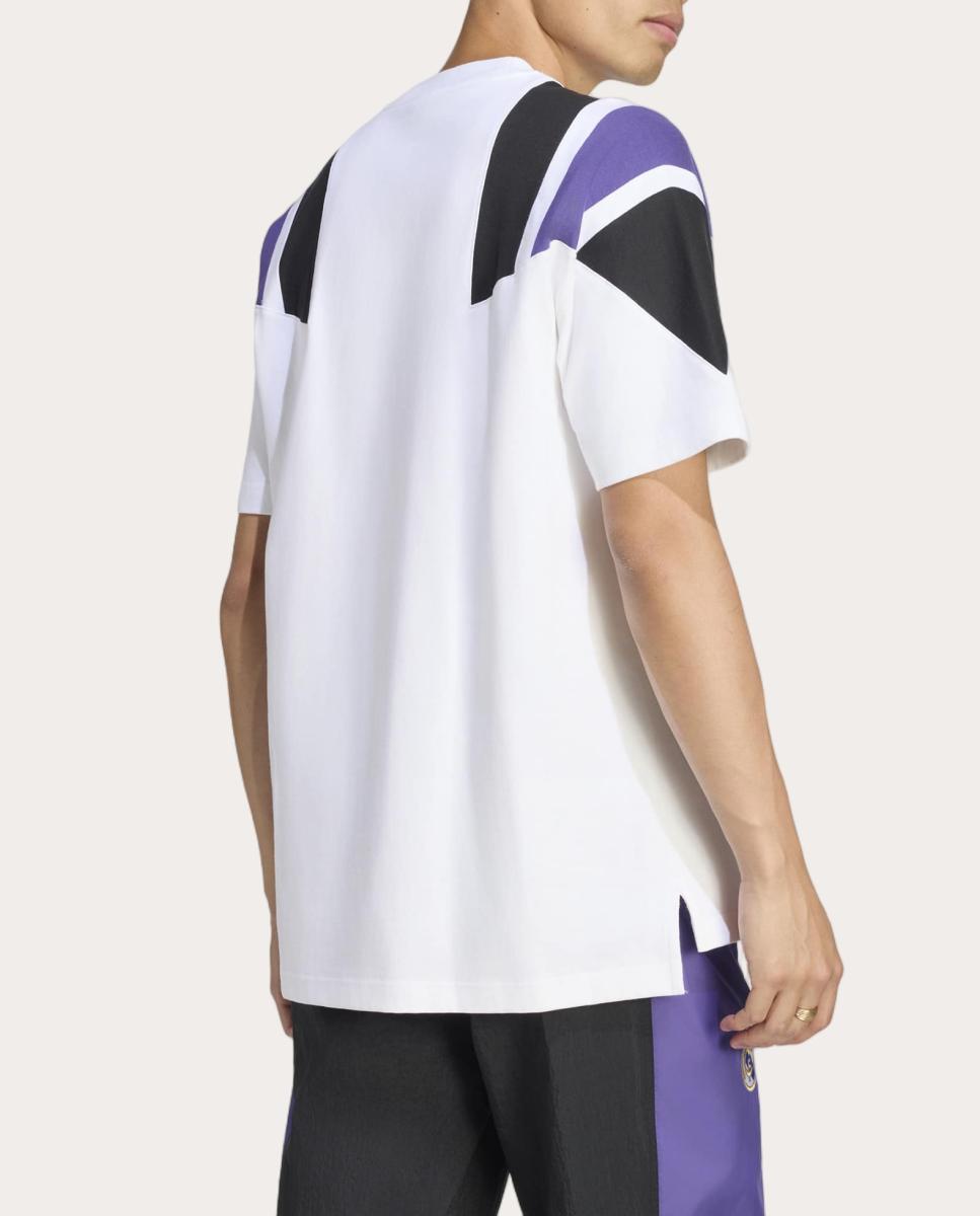 T-shirt de Homem Eqt Real Madrid Cf Branco-2