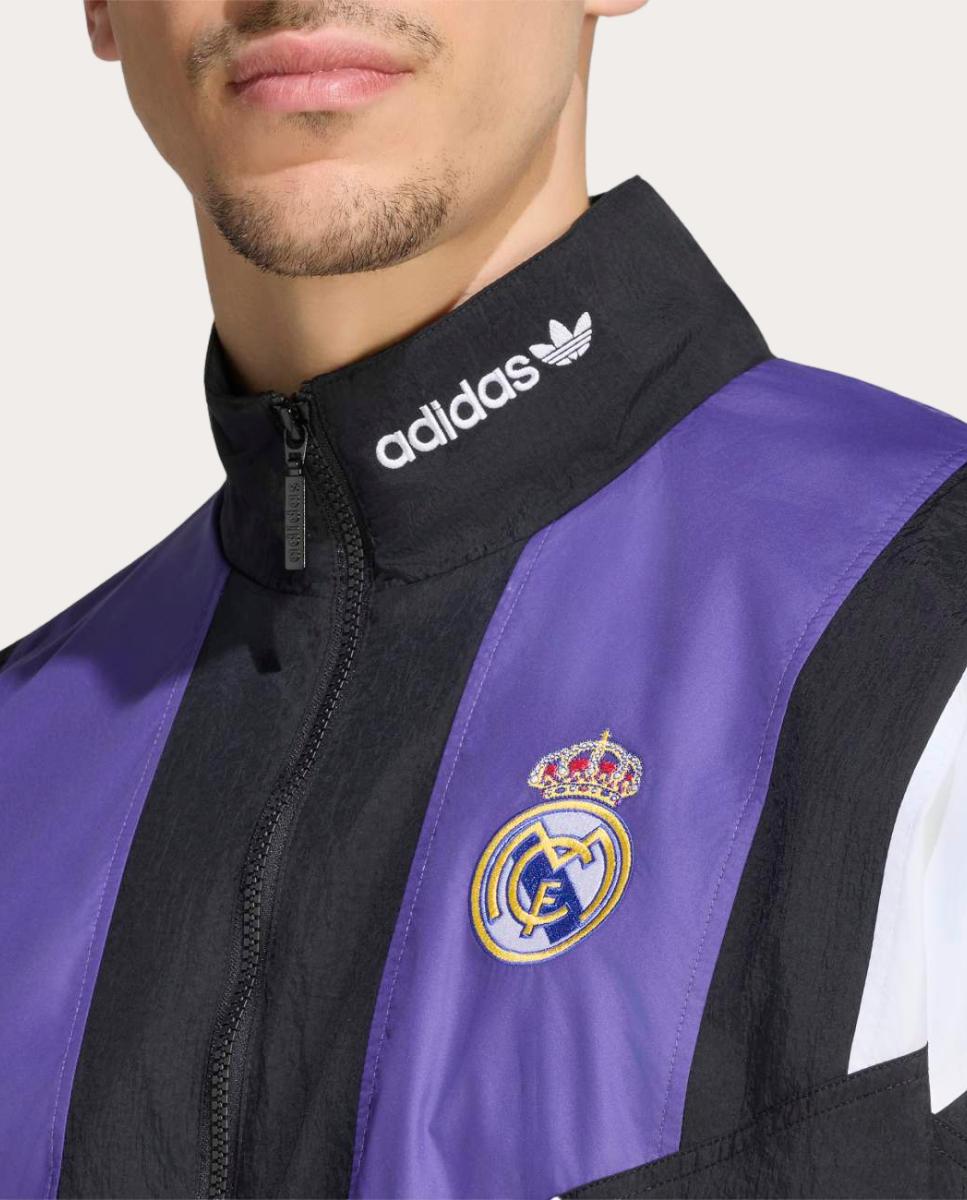 Casaco de Homem Eqt Real Madrid Cf Preto-4