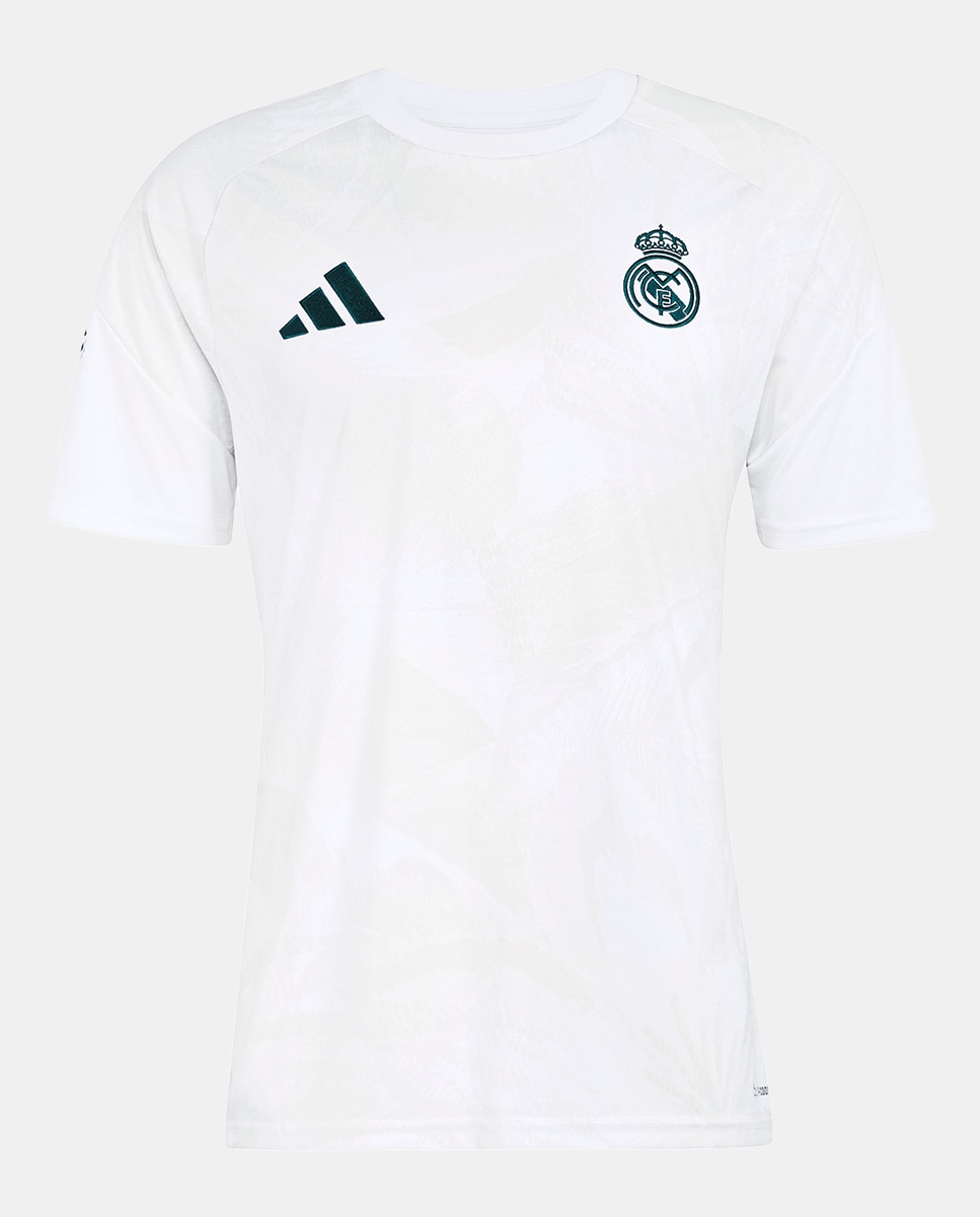 T-shirt de Homem Prematch Real Madrid 2026/2027 Branco-1