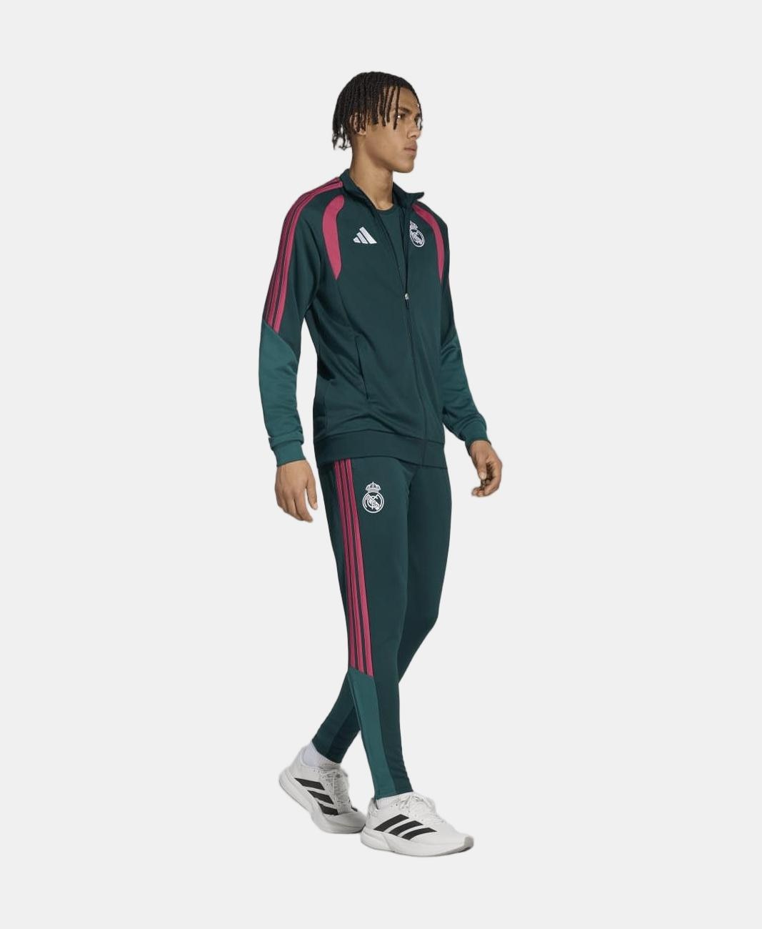 Fato de Treino de Homem Real Madrid 2026-2027 Treino Verde-3