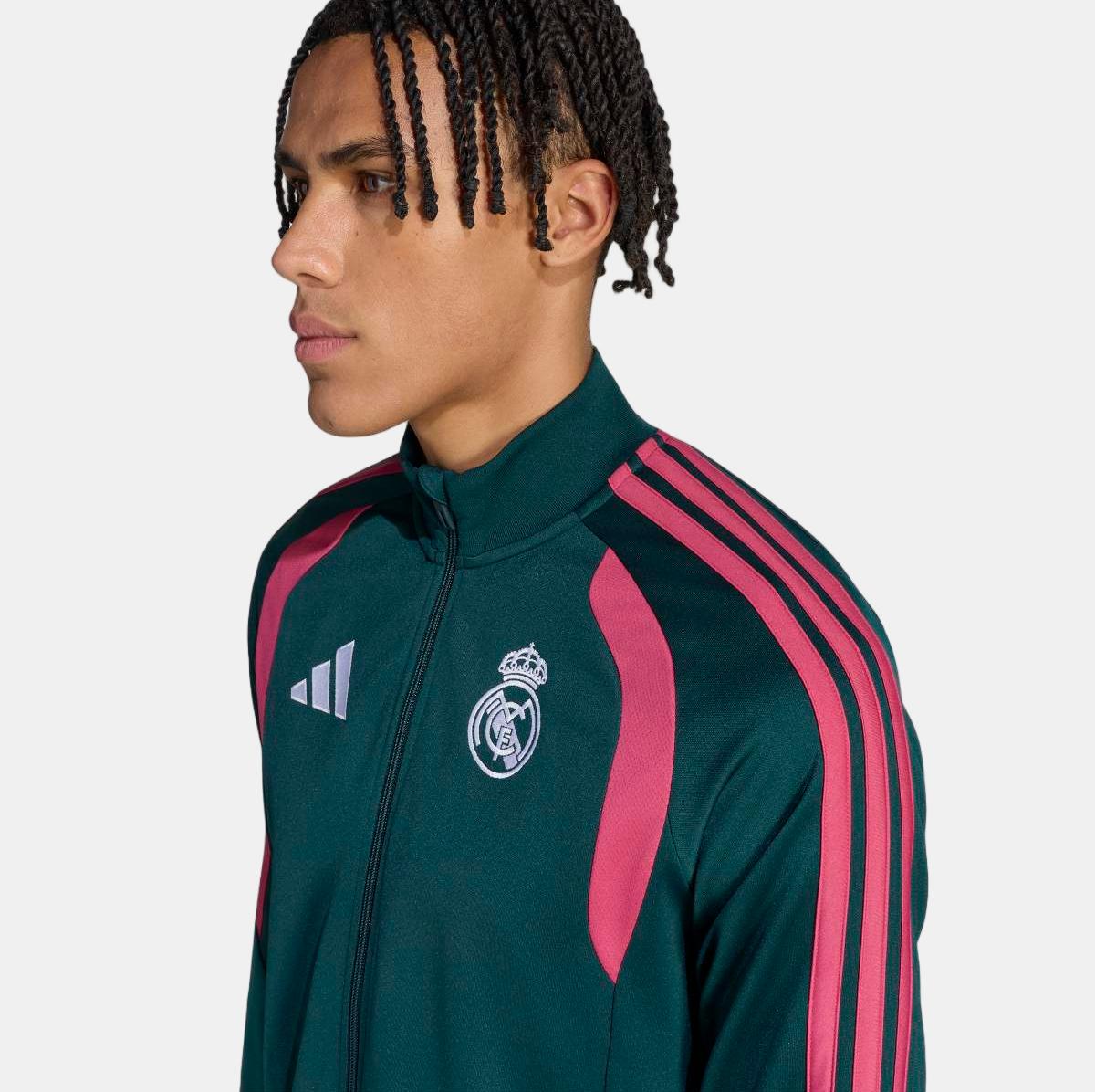 Fato de Treino de Homem Real Madrid 2026-2027 Treino Verde-4