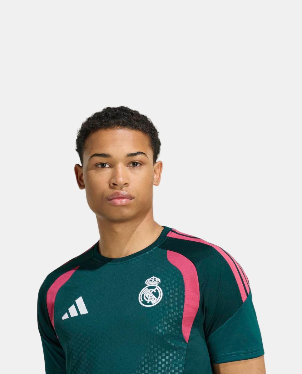 T-shirt de Homem Real Madrid CF 2026-2027 Treino Tiro26 Competition Verde-5