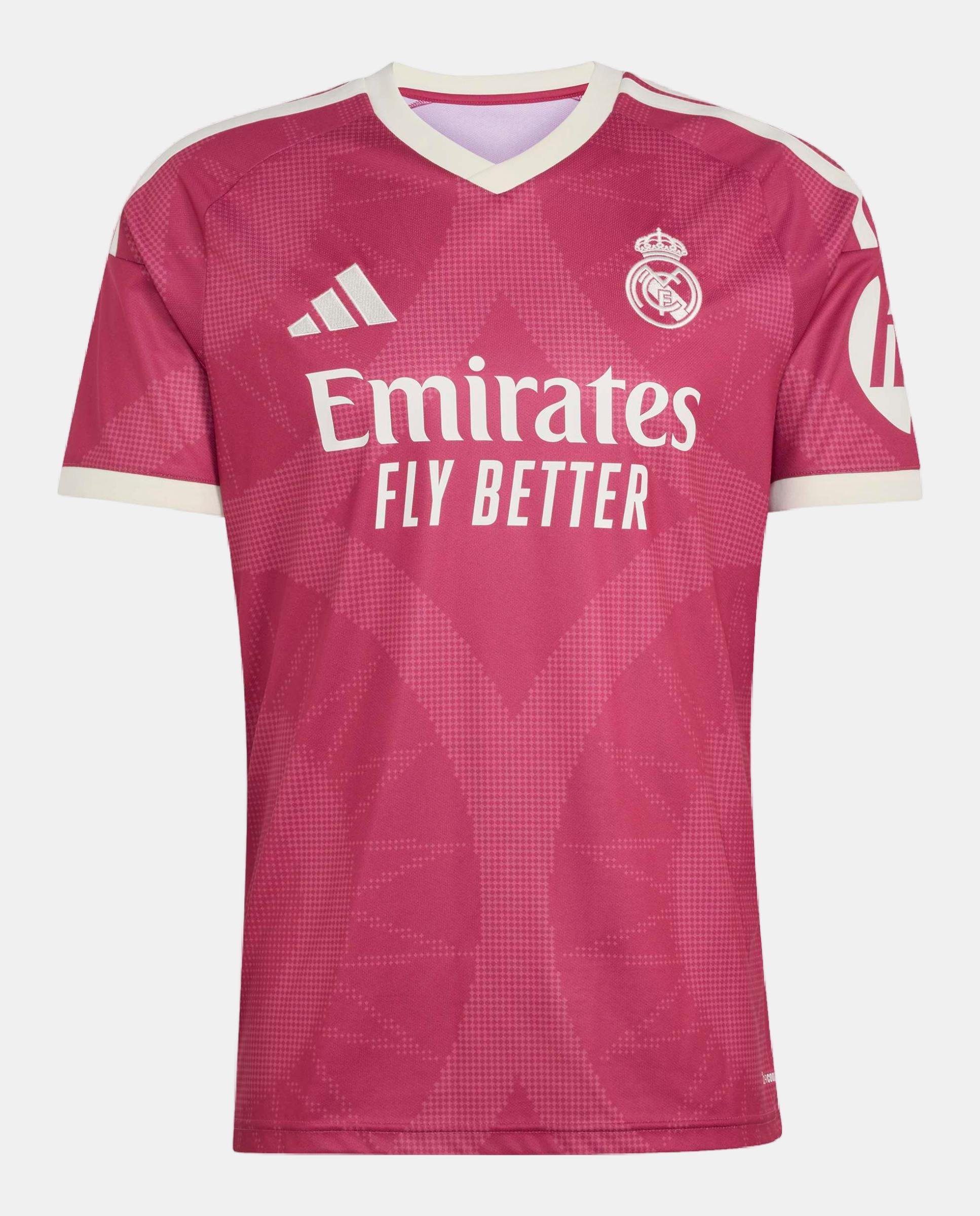 T-shirt 3.º Equipamento Real Madrid CF 2026-2027 Rosa-3