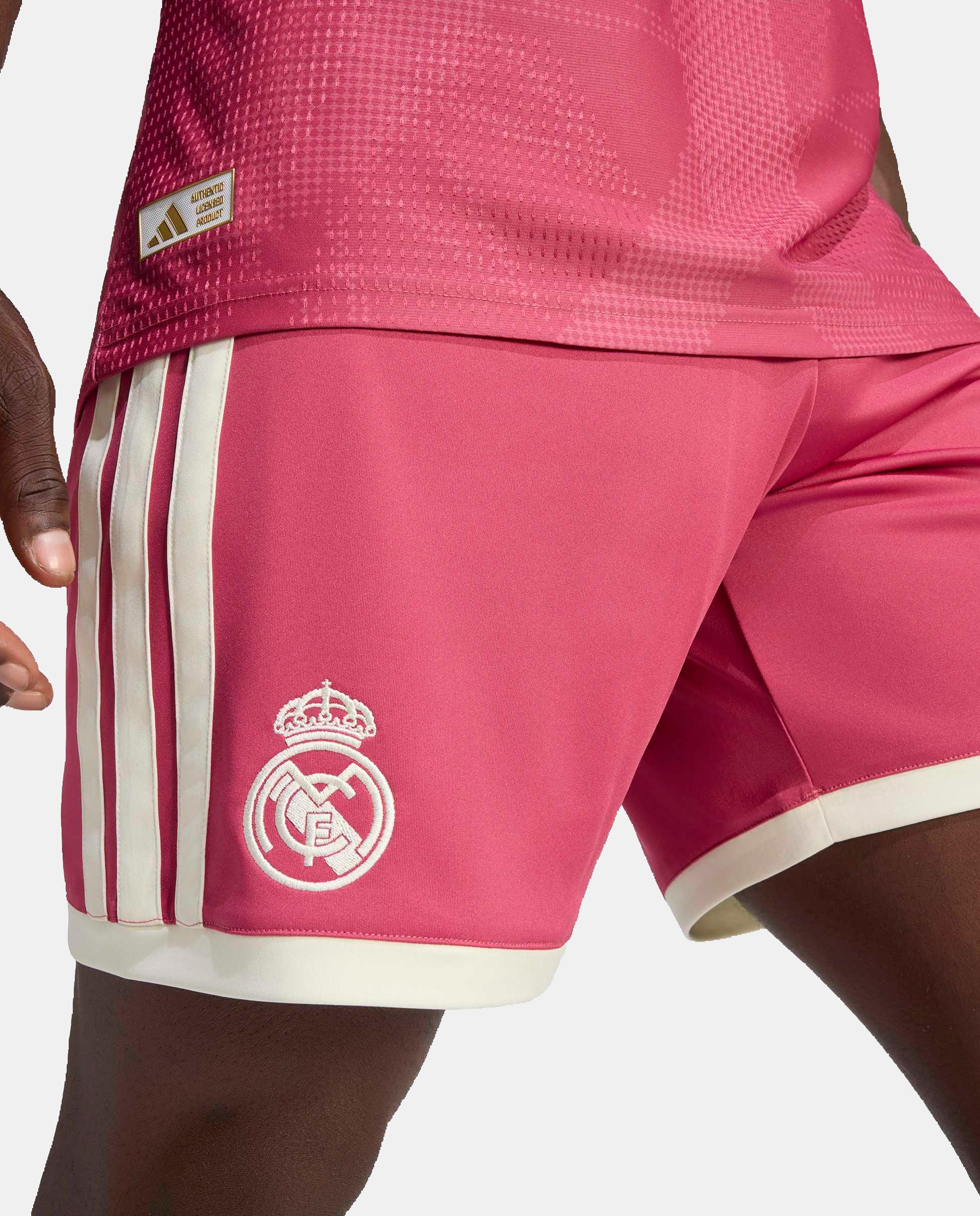 Calções de Homem 3.º Equipamento Real Madrid CF 2026-2027 Rosa-5