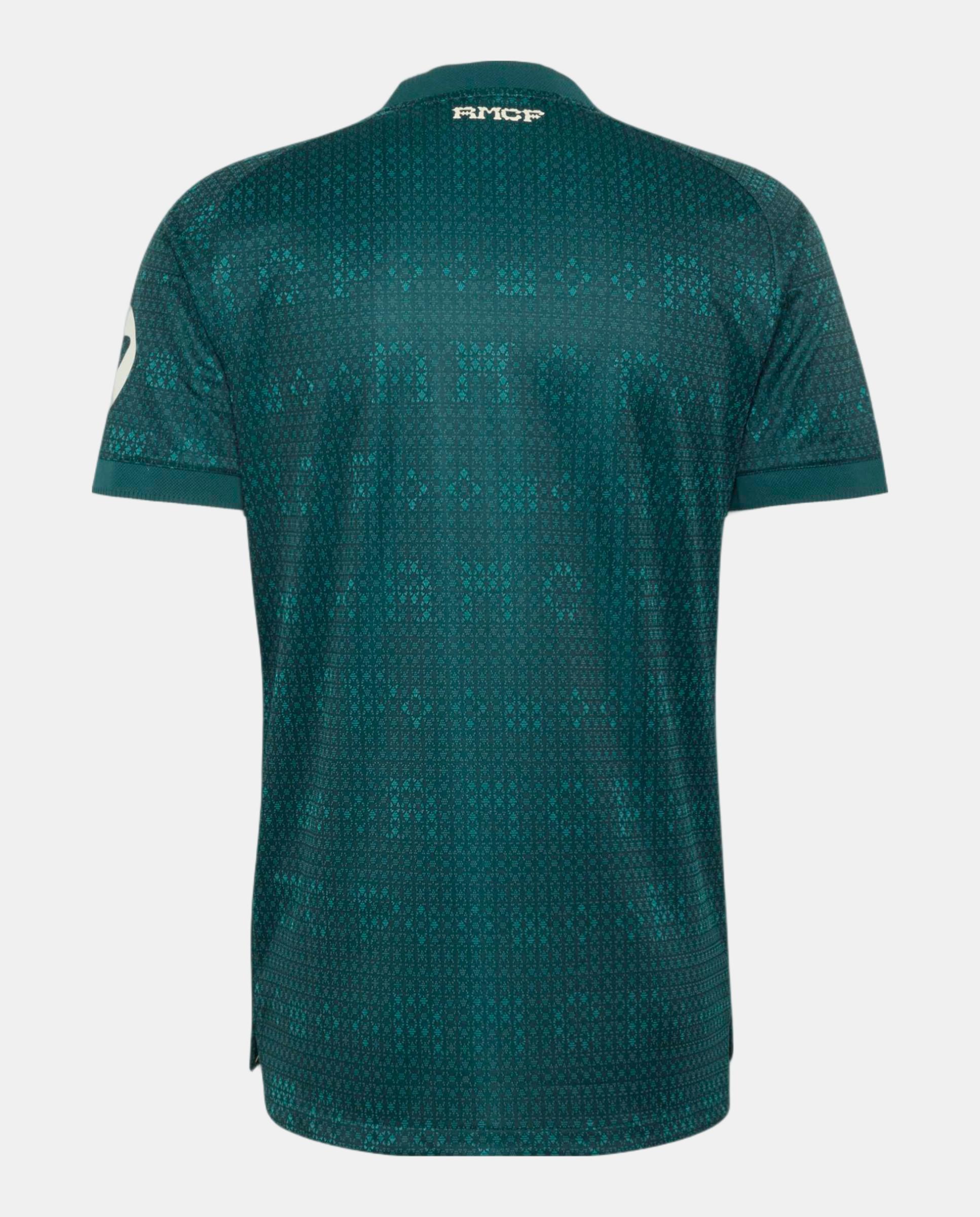 T-Shirt de Homem 2º Equipamento Authentic Real Madrid Cf 2026-2027 Adidas Verde-7