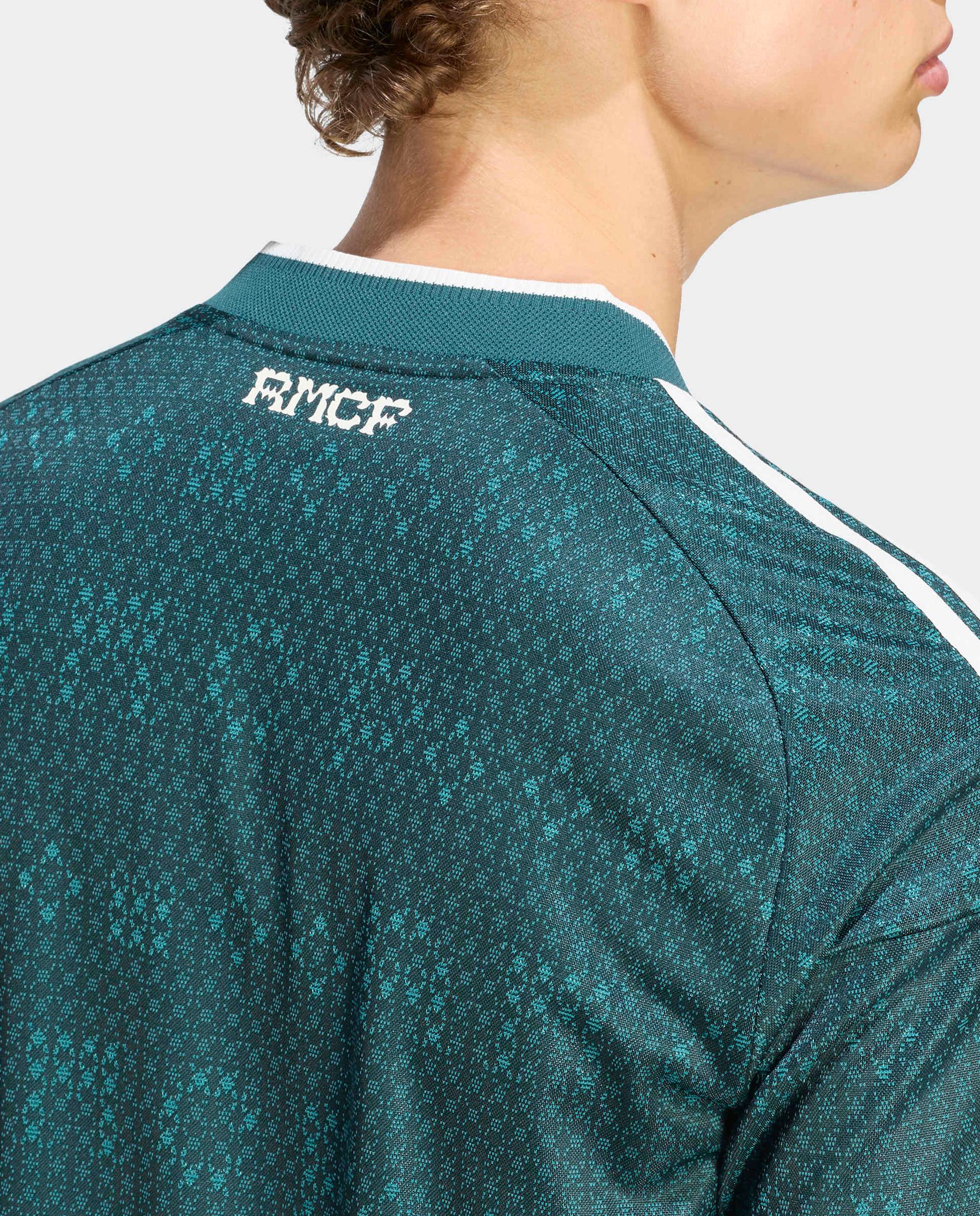 T-Shirt de Homem 2º Equipamento Authentic Real Madrid Cf 2026-2027 Adidas Verde-12