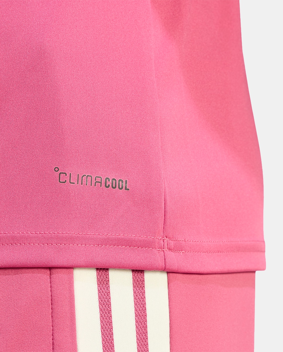 T-Shirt de Homem Real Madrid Cf 2026-2027 Prematch Adidas Rosa-7