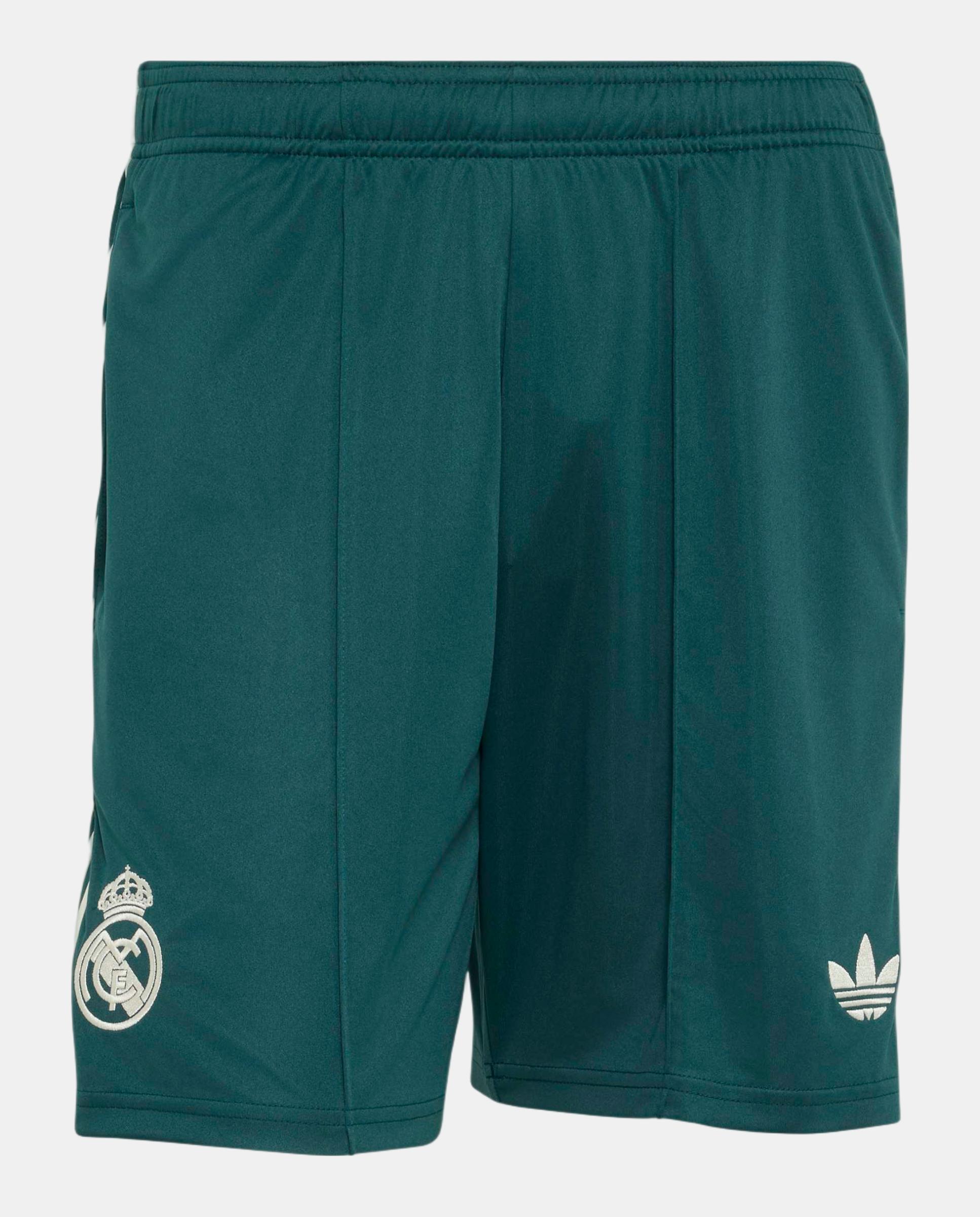 Calções de Homem 2º Equipamento Real Madrid Cf 2026-2027 Adidas Verde-4