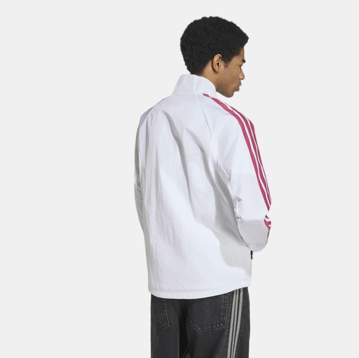 Casaco de Homem Real Madrid CF 2026-2027 Anthem Branco-2