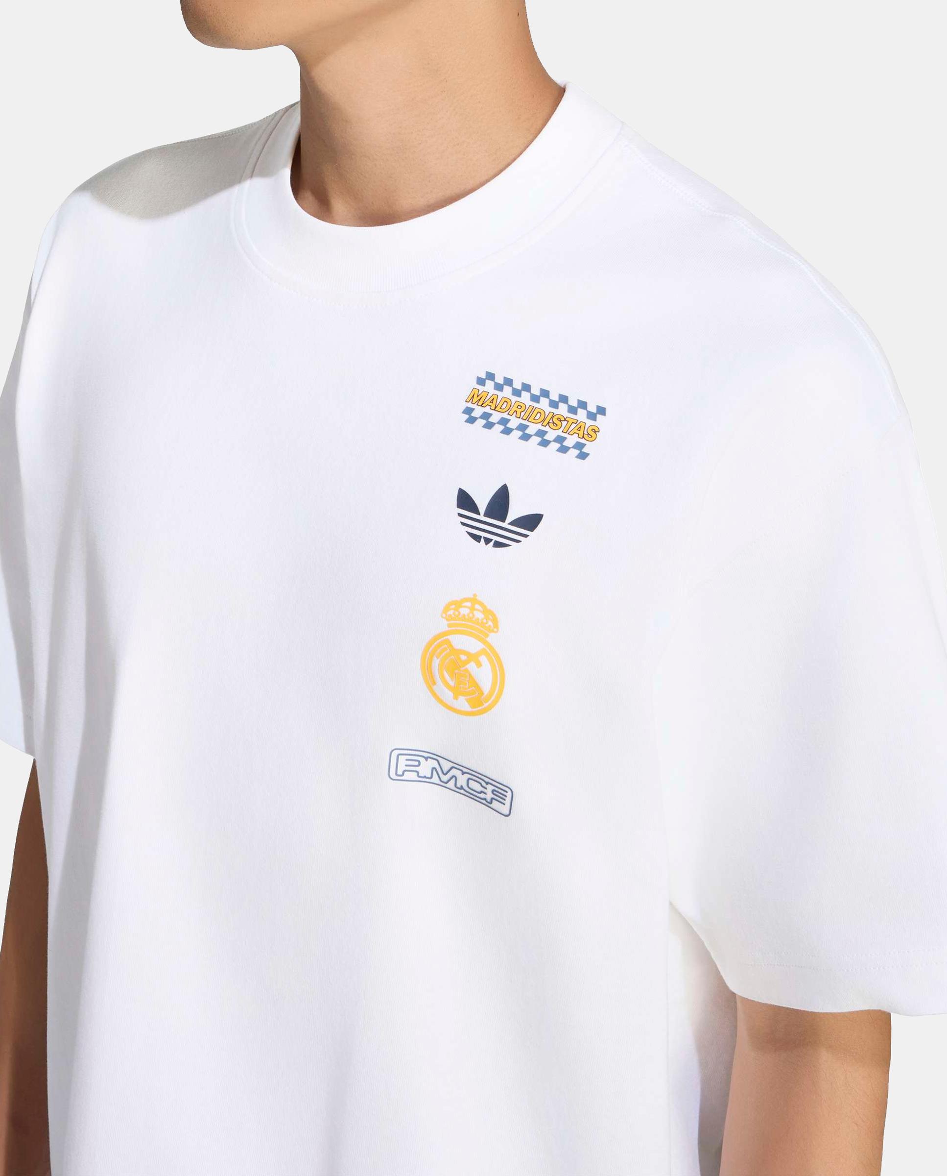 T-shirt de Homem Lifestyle Real Madrid CF 2026-2027 Branco-3