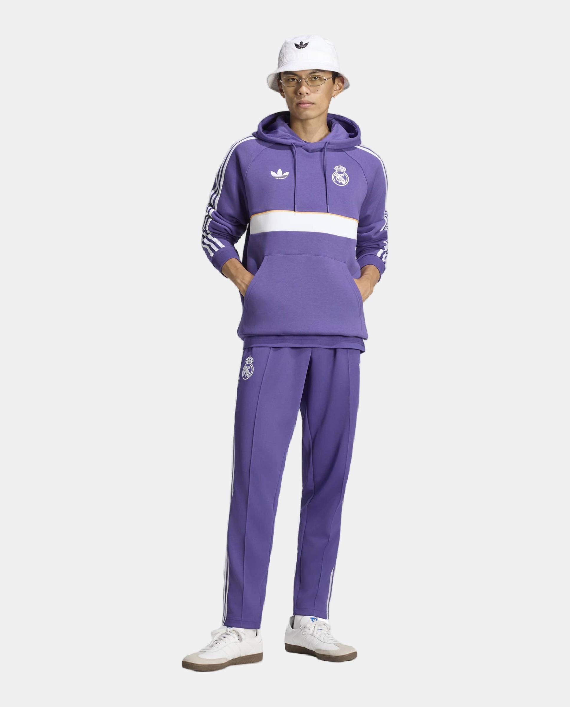 Sweatshirt de Futebol de Homem Originals Real Madrid 2026/2027 Roxo-3