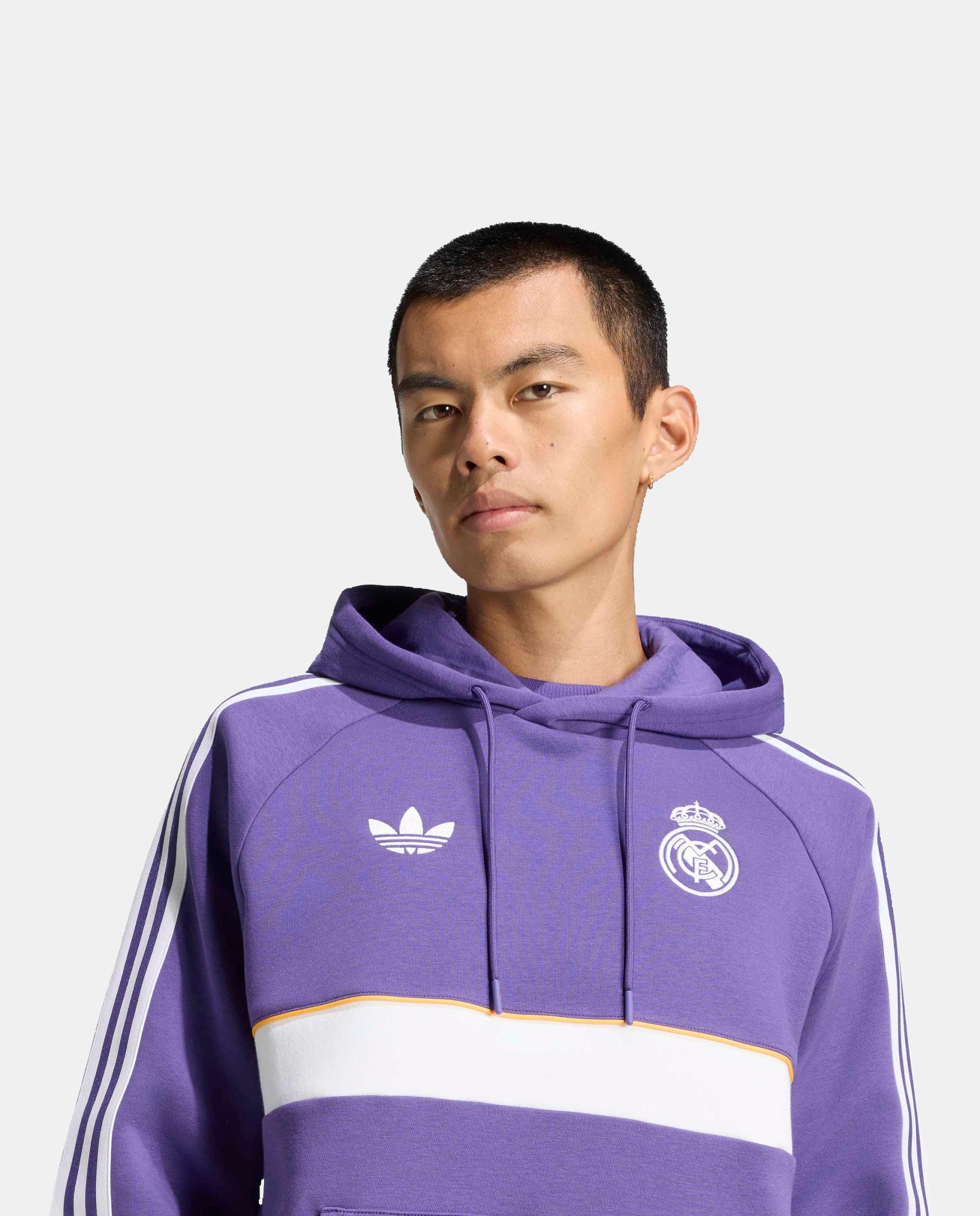 Sweatshirt de Futebol de Homem Originals Real Madrid 2026/2027 Roxo-4