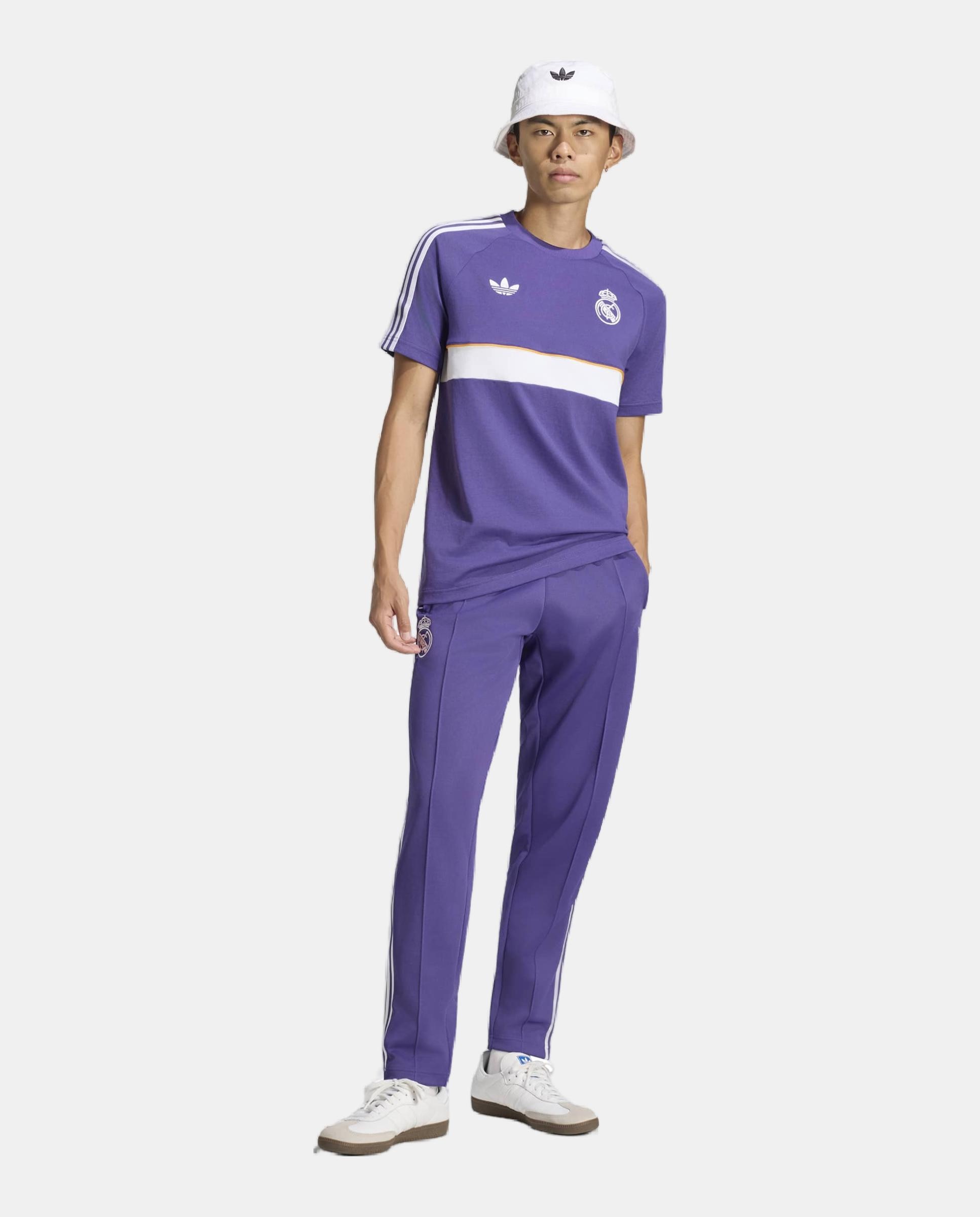 T-shirt de Futebol de Homem Originals Real Madrid 2026/2027 Roxo-3