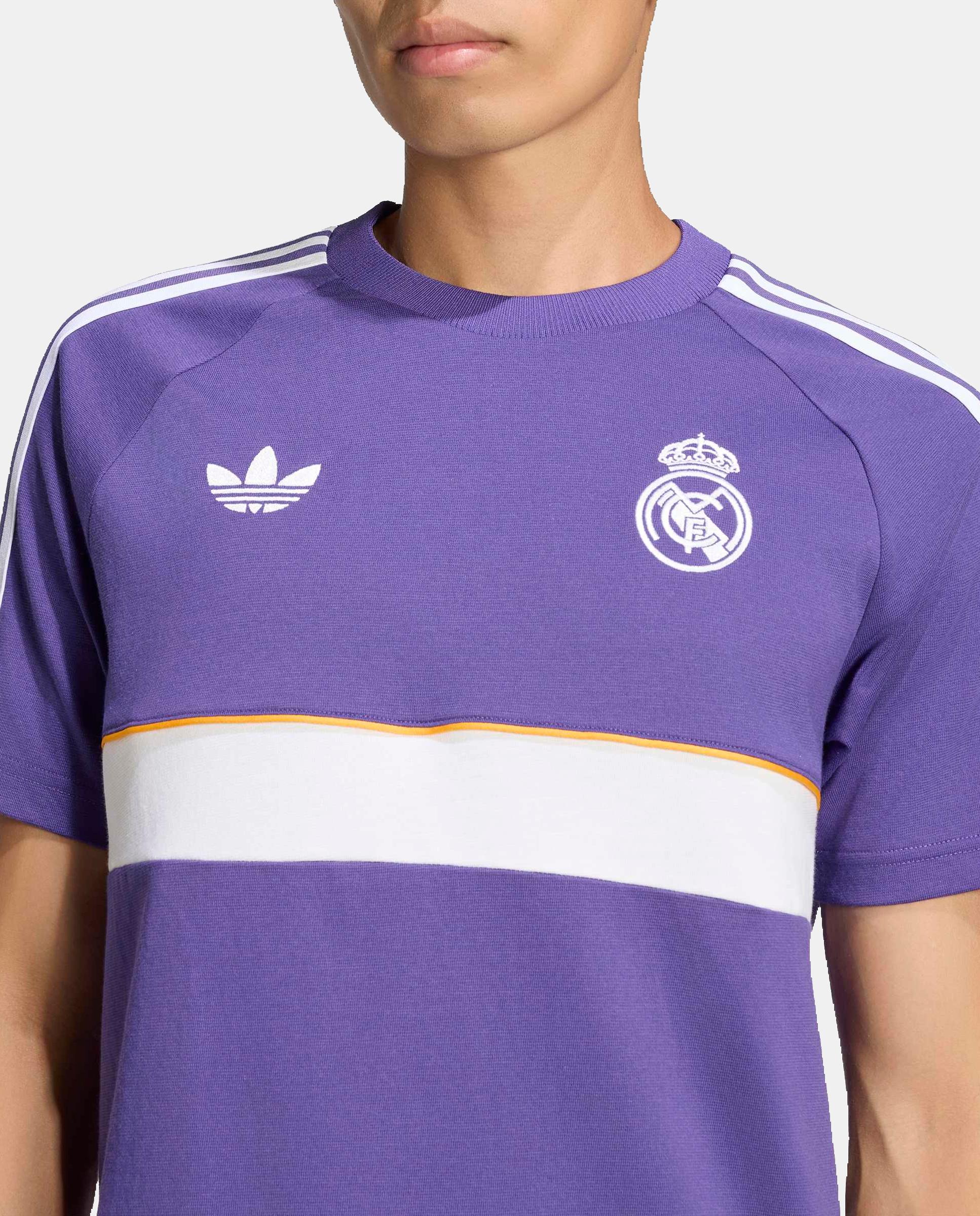 T-shirt de Futebol de Homem Originals Real Madrid 2026/2027 Roxo-4