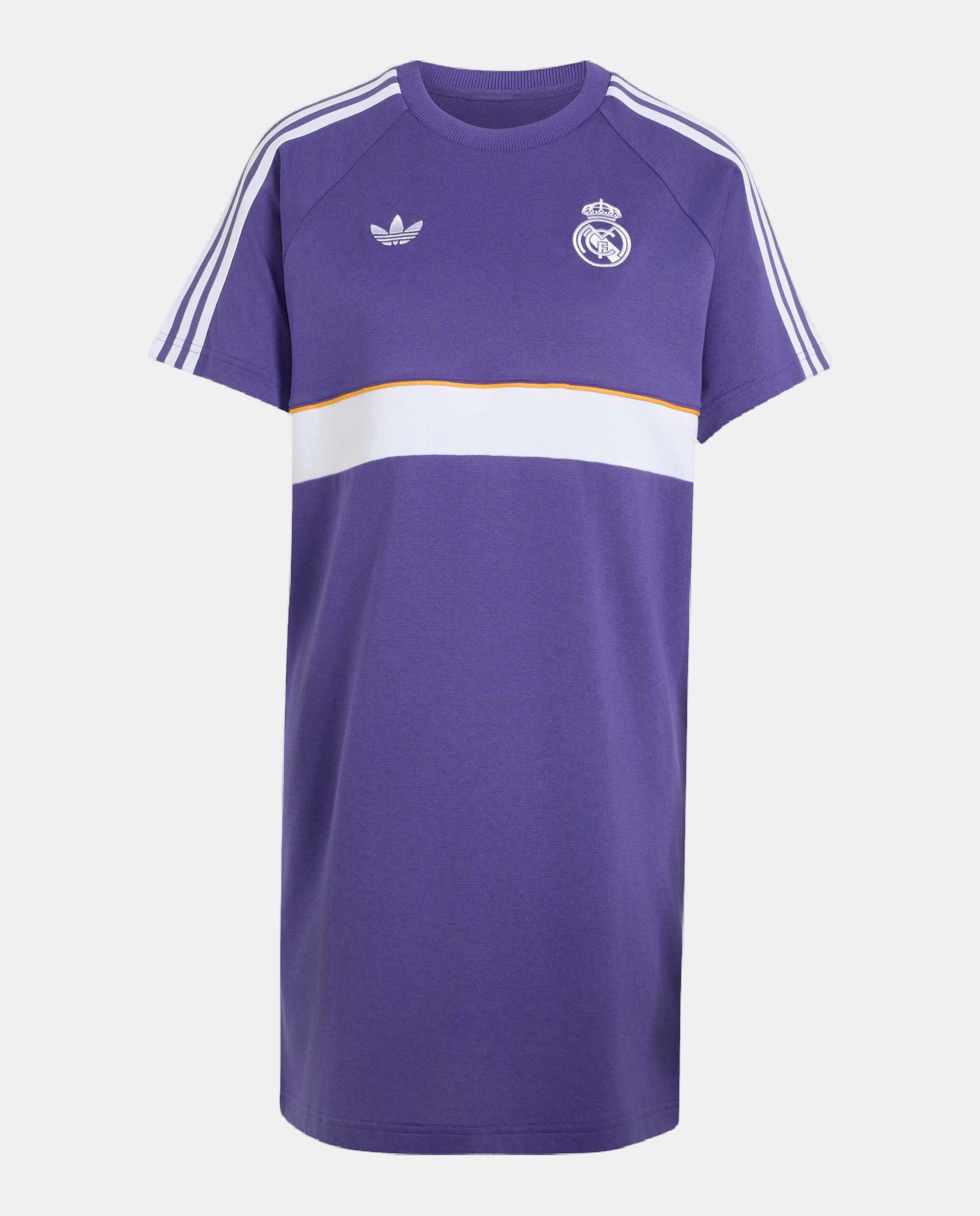 Imagen 1 de Vestido de mujer Originals Real Madrid CF 2026-2027 adidas - Morado Morado