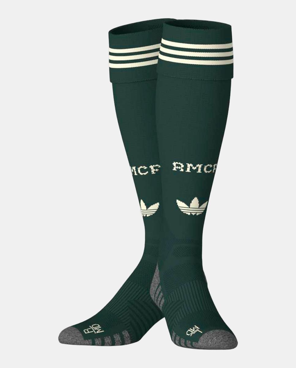 Meias de Futebol 2º Equipamento Real Madrid Cf 2026-2027 Adidas Verde-4