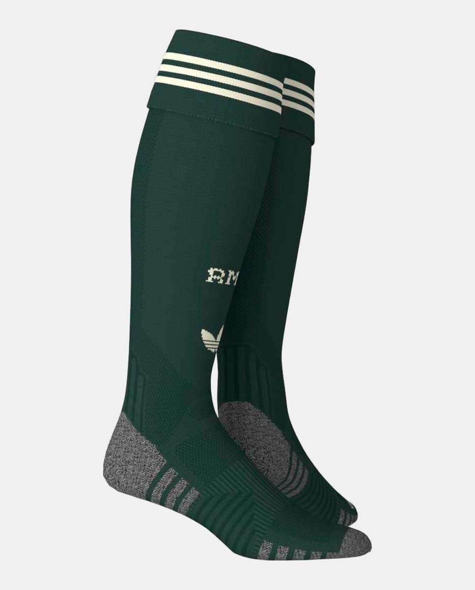 Meias de Futebol 2º Equipamento Real Madrid Cf 2026-2027 Adidas Verde-6