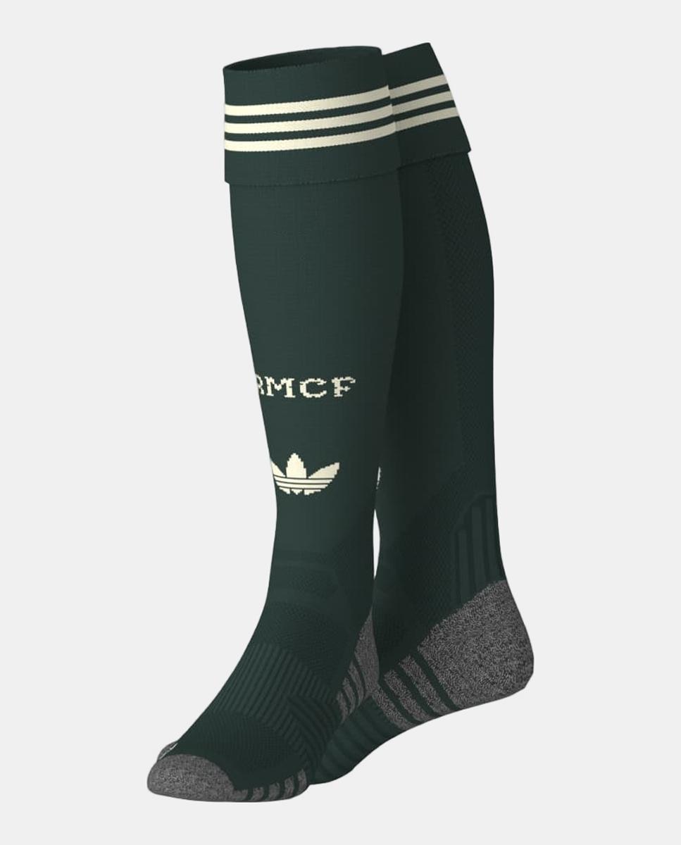 Meias de Futebol 2º Equipamento Real Madrid Cf 2026-2027 Adidas Verde-7