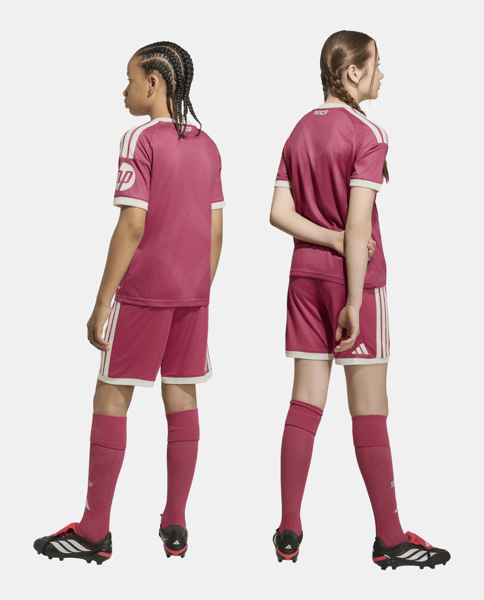 Conjunto de Criança 3.º Equipamento Real Madrid CF 2026-2027 Rosa-2