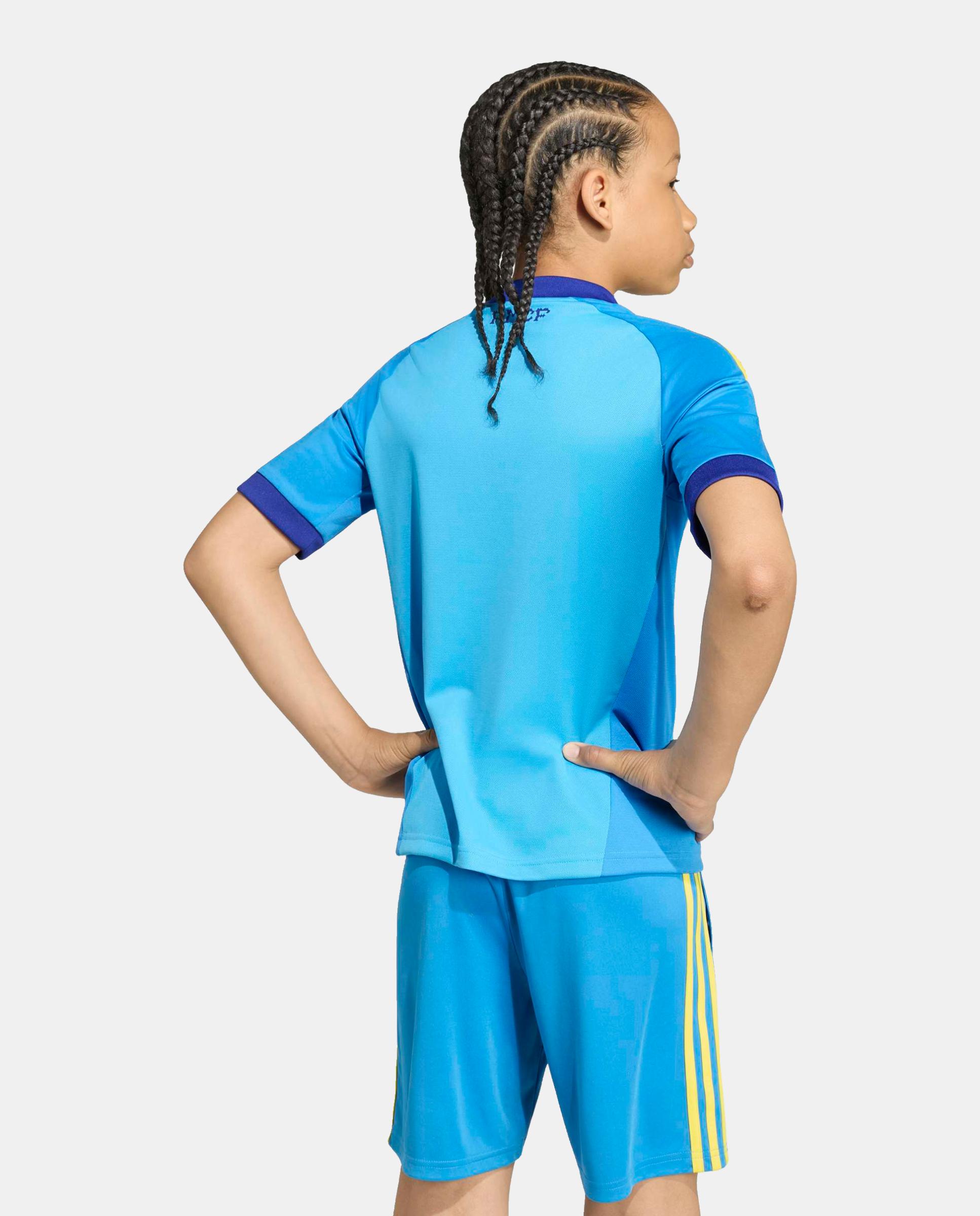 T-Shirt de Criança 2º Equipamento Guarda-Redes Real Madrid Cf 2026-2027 Adidas Preto-6