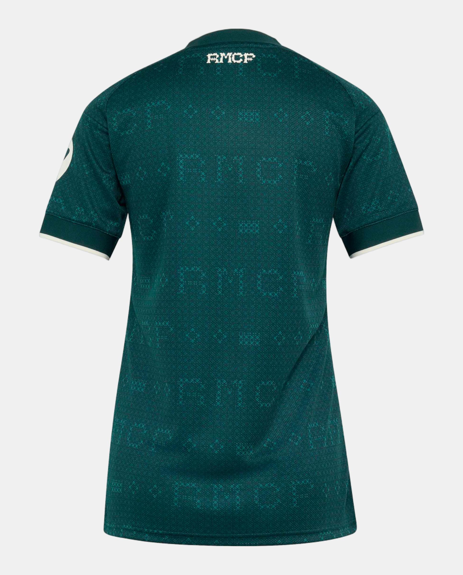T-Shirt de Mulher 2º Equipamento Real Madrid Cf 2026-2027 Adidas Verde-4