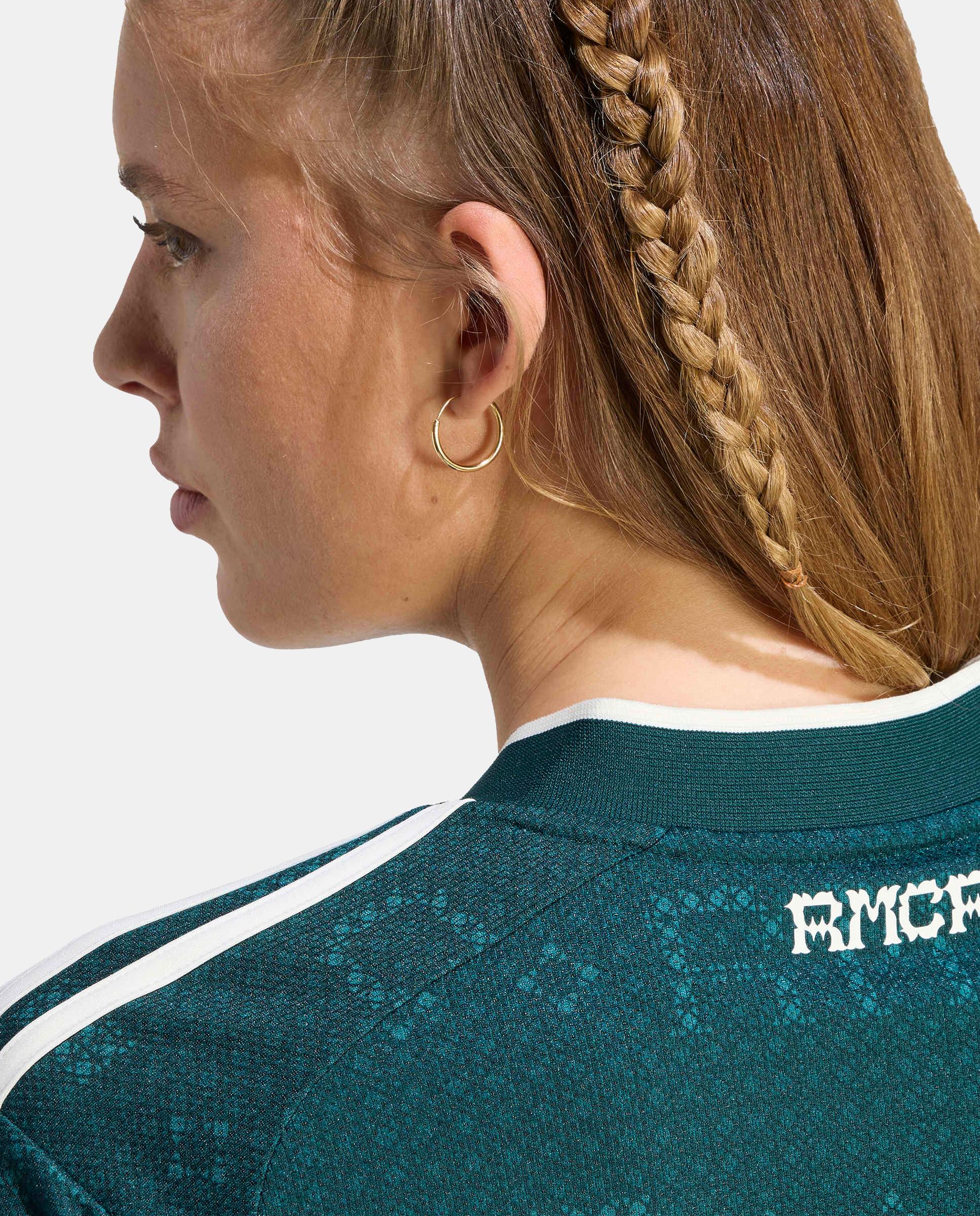 T-Shirt de Mulher 2º Equipamento Real Madrid Cf 2026-2027 Adidas Verde-7