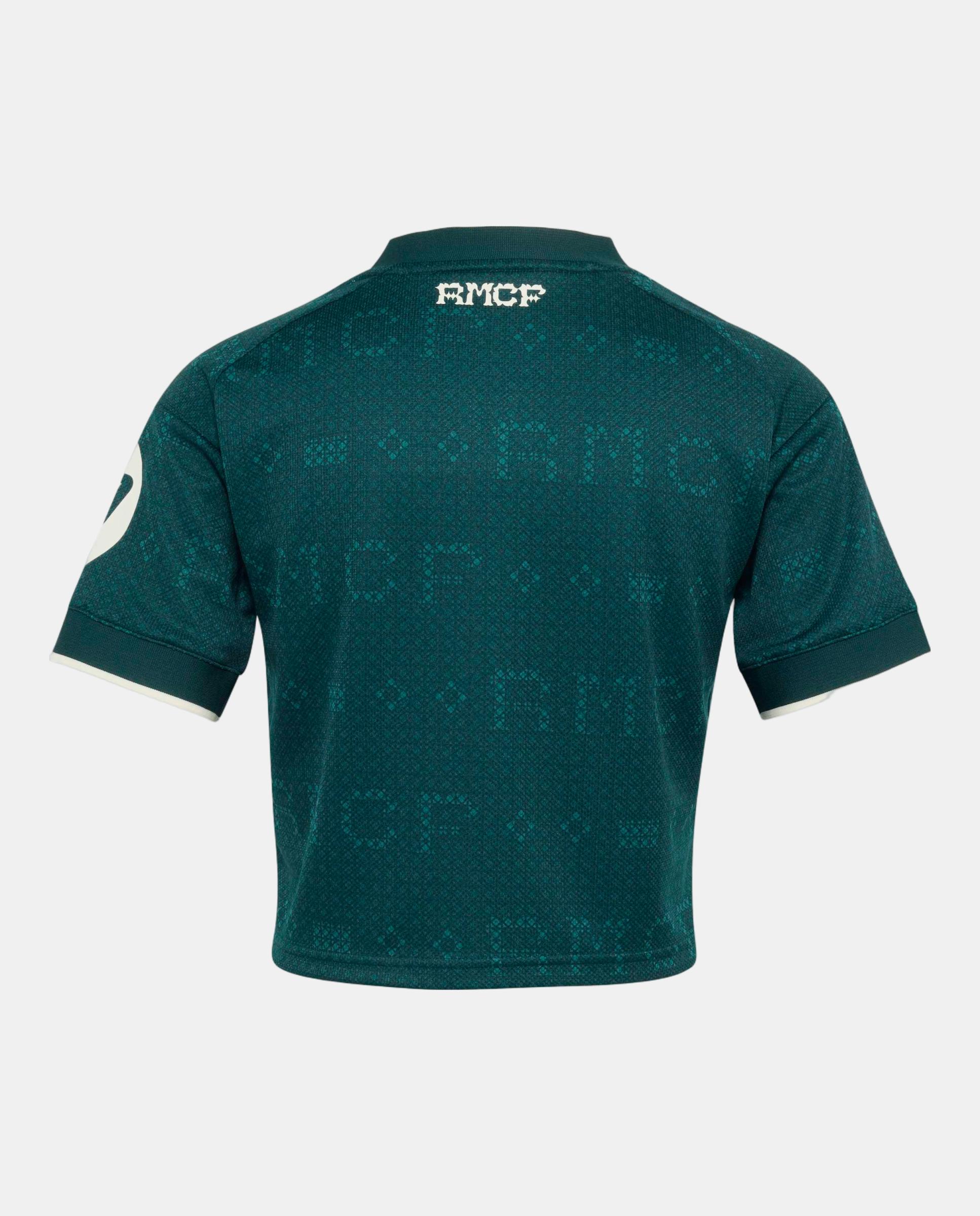 T-Shirt de Mulher 2º Equipamento Real Madrid Cf 2026-2027 Adidas Verde-5