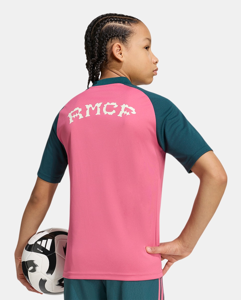 T-Shirt de Criança Real Madrid Cf 2026-2027 Prematch Adidas Rosa-9