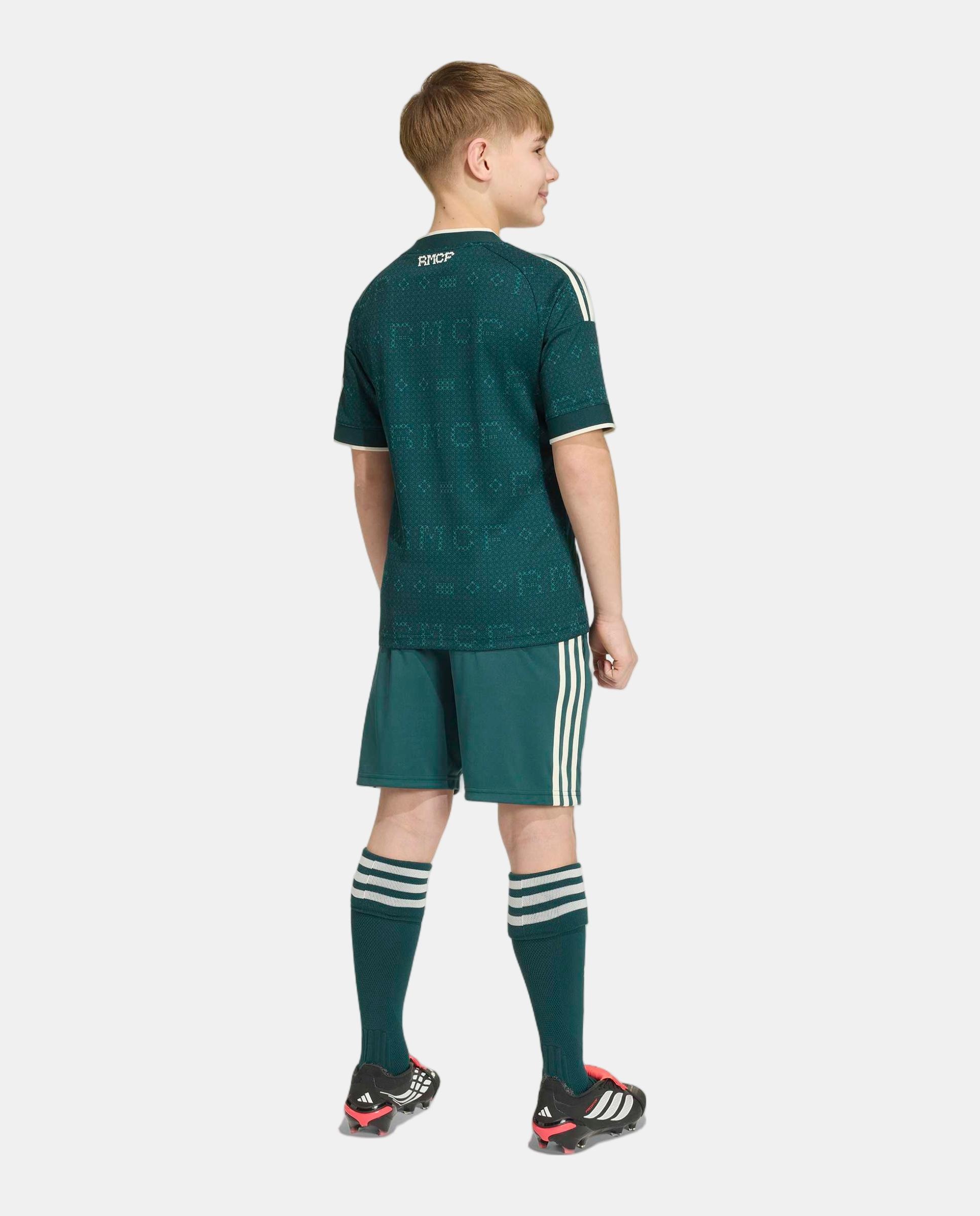 Conjunto de Criança 2º Equipamento Real Madrid Cf 2026-2027 Adidas Verde-8
