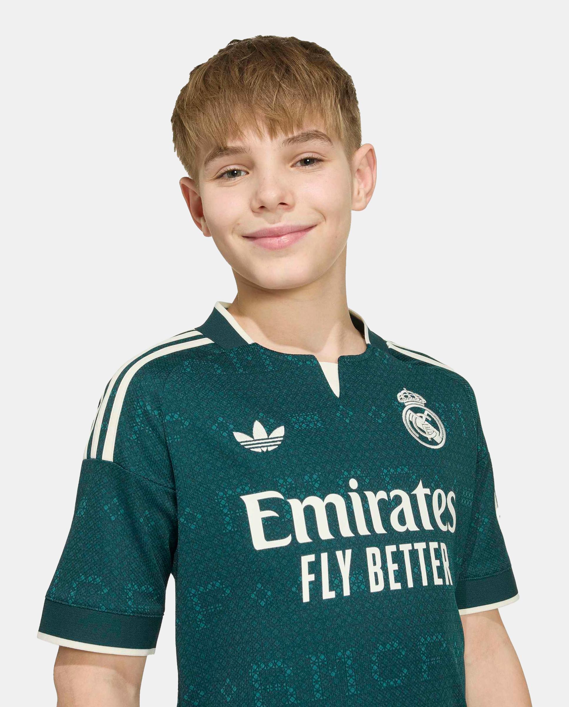 Conjunto de Criança 2º Equipamento Real Madrid Cf 2026-2027 Adidas Verde-10