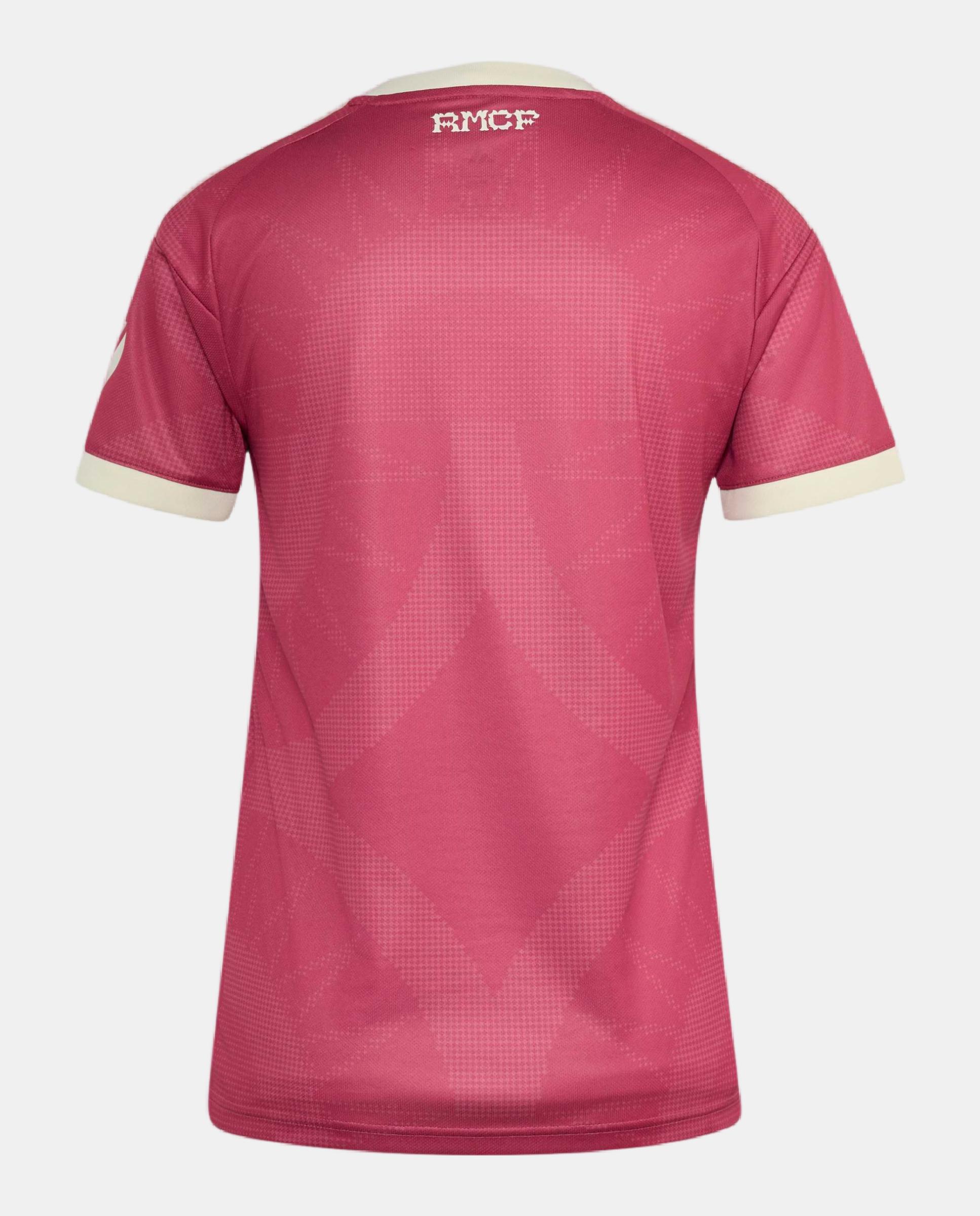 T-shirt de Mulher 3.º Equipamento Real Madrid CF 2026-2027 Rosa-4