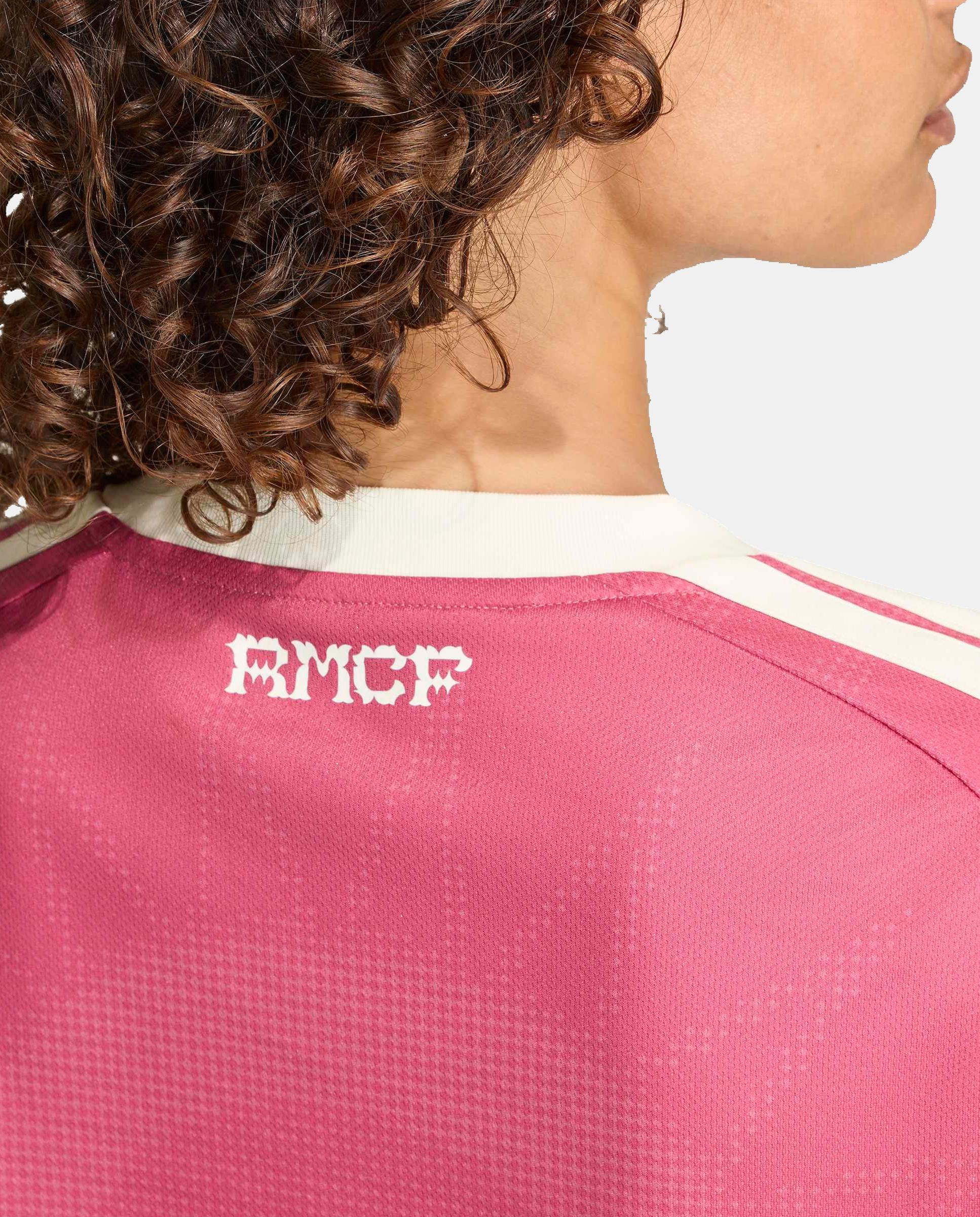 T-shirt de Mulher 3.º Equipamento Real Madrid CF 2026-2027 Rosa-7