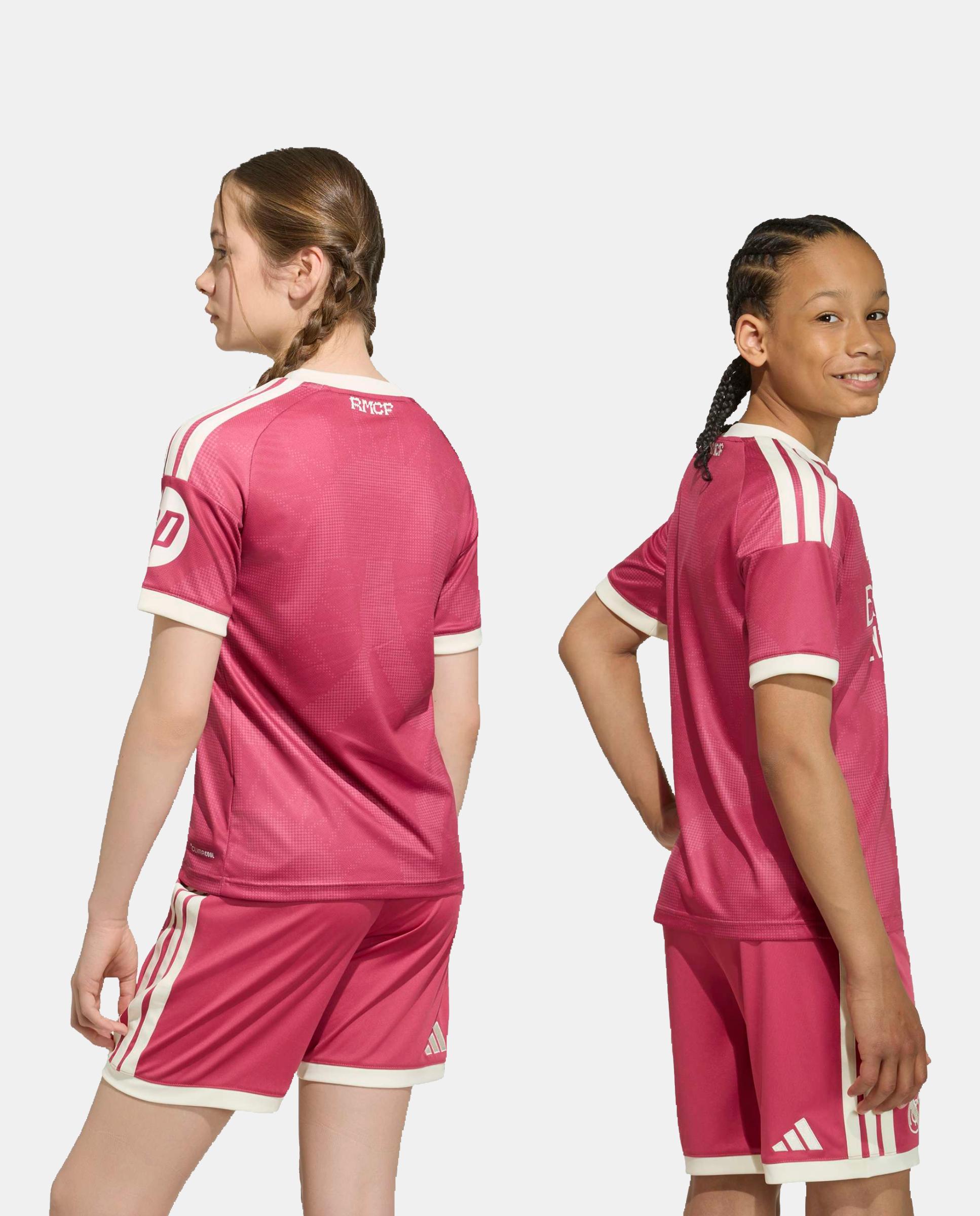 T-shirt de Criança 3.º Equipamento Real Madrid CF 2026-2027 Rosa-2