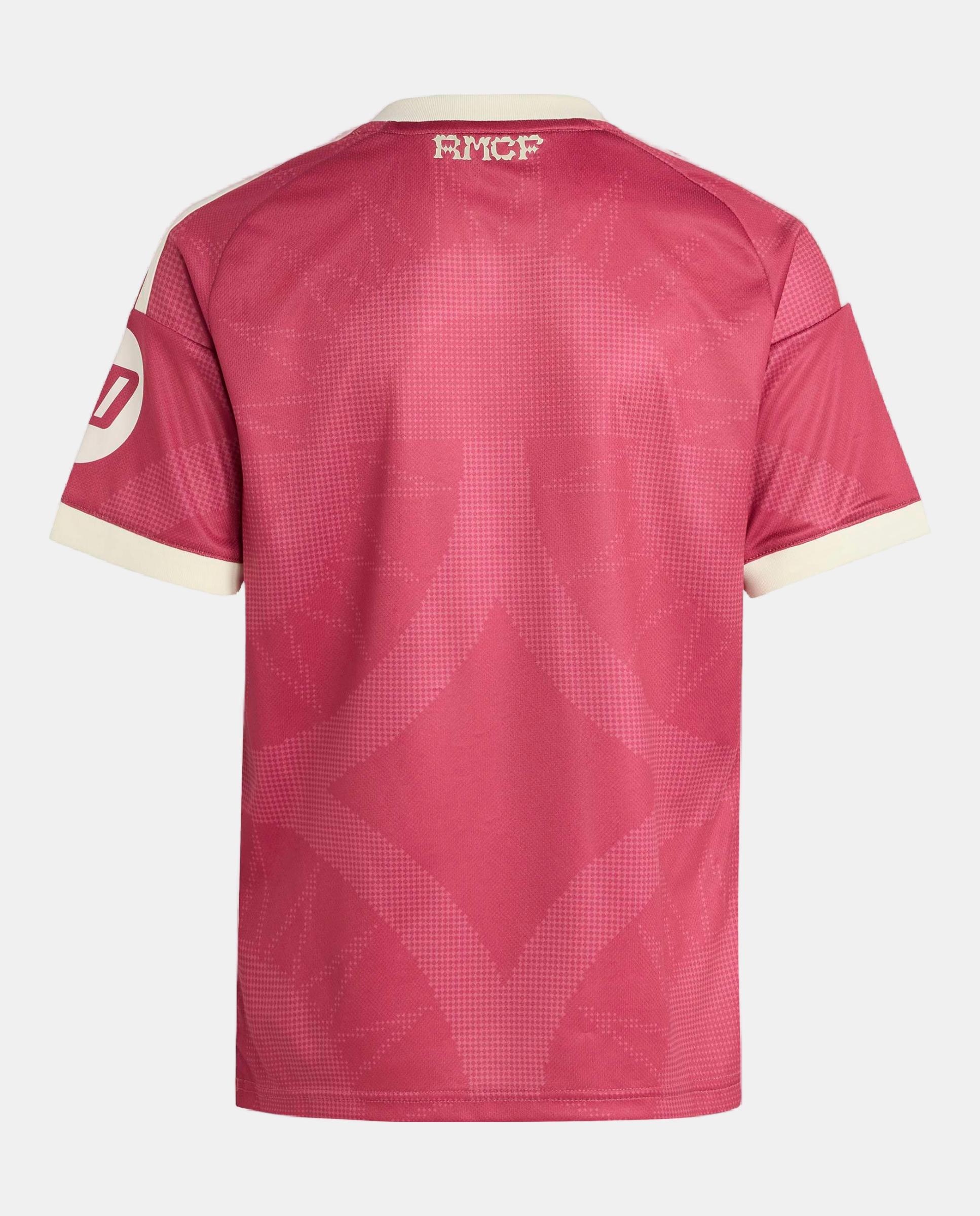T-shirt de Criança 3.º Equipamento Real Madrid CF 2026-2027 Rosa-4