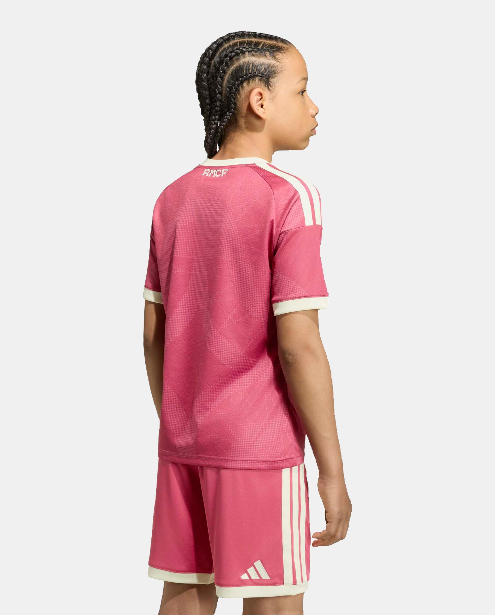 T-shirt de Criança 3.º Equipamento Real Madrid CF 2026-2027 Rosa-6