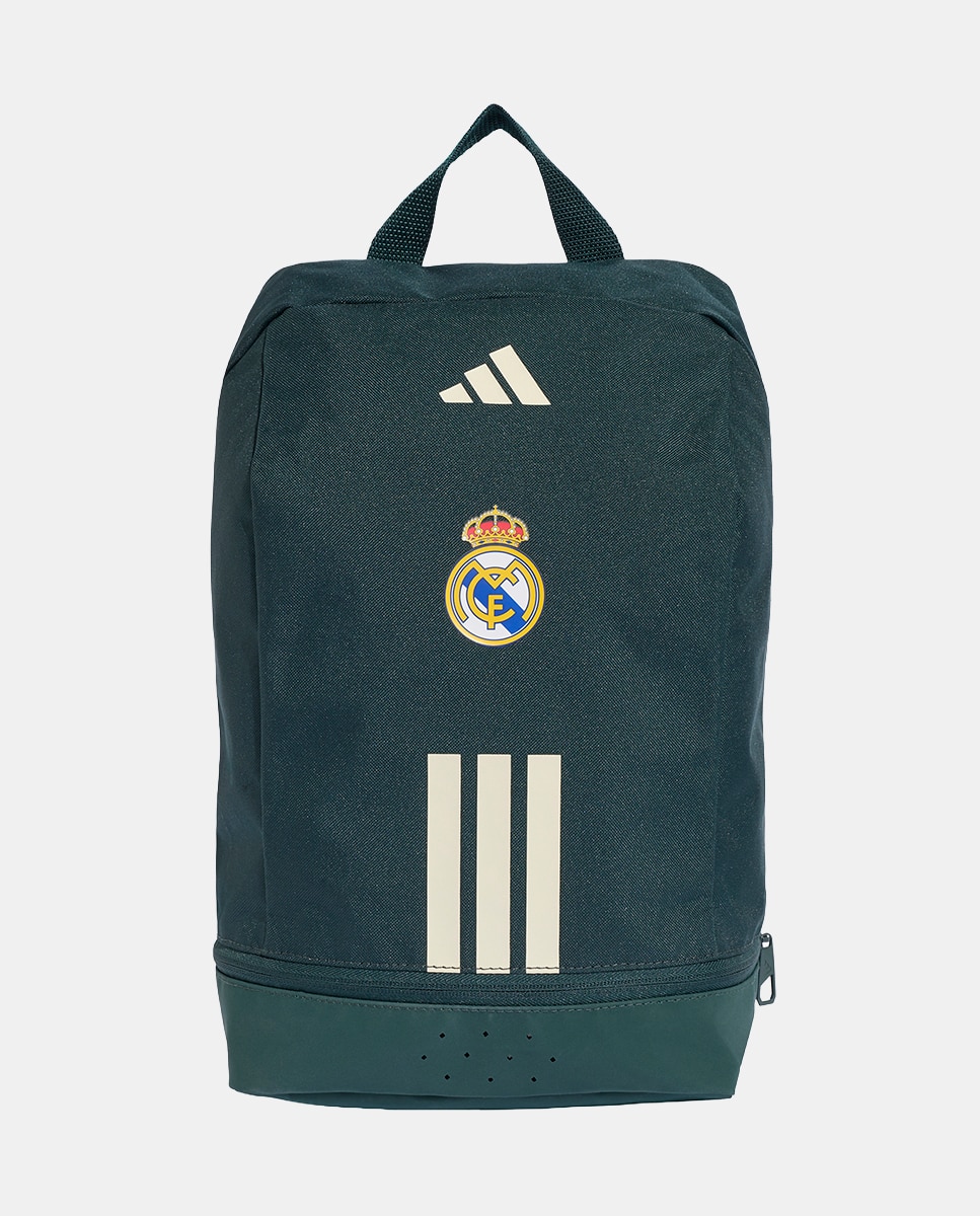 Imagen 0 de Bolsa de deporte de fútbol unisex Real Madrid Adidas Verde